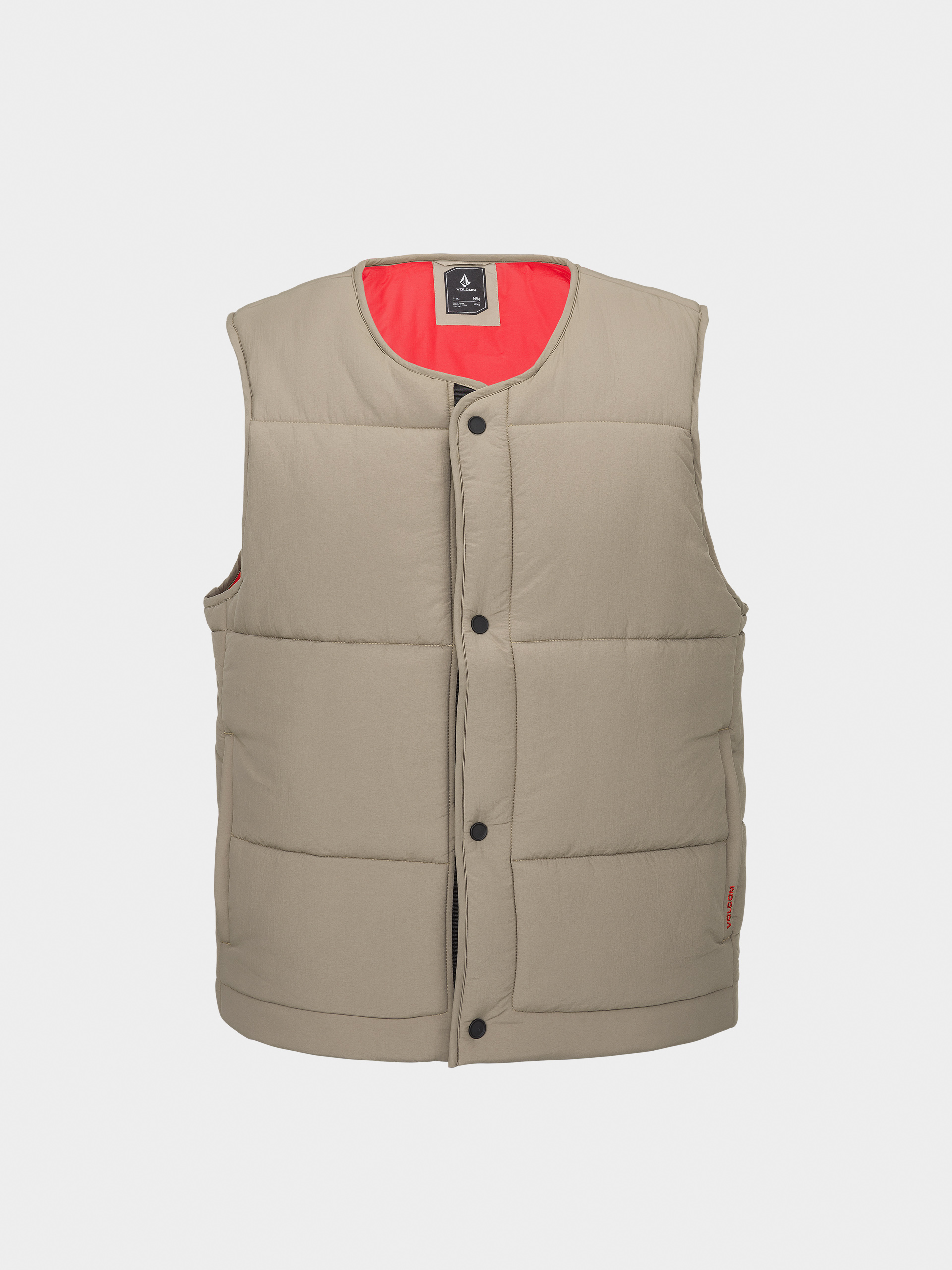 Volcom Vest Layered Up Vest (chestnut brown)