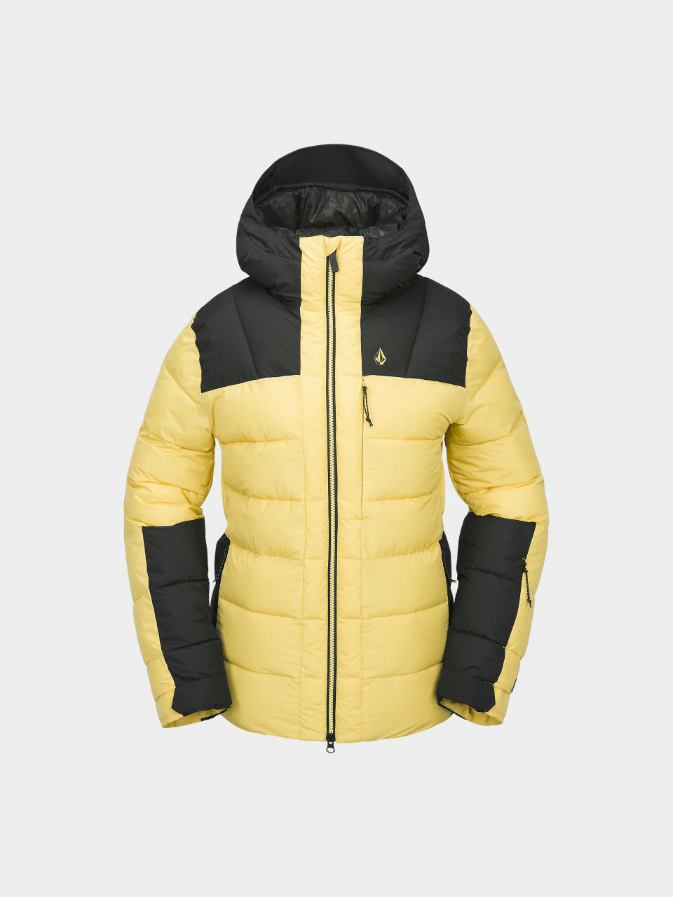 Womens Volcom Snowboard jacket Puffleup (dark yellow)