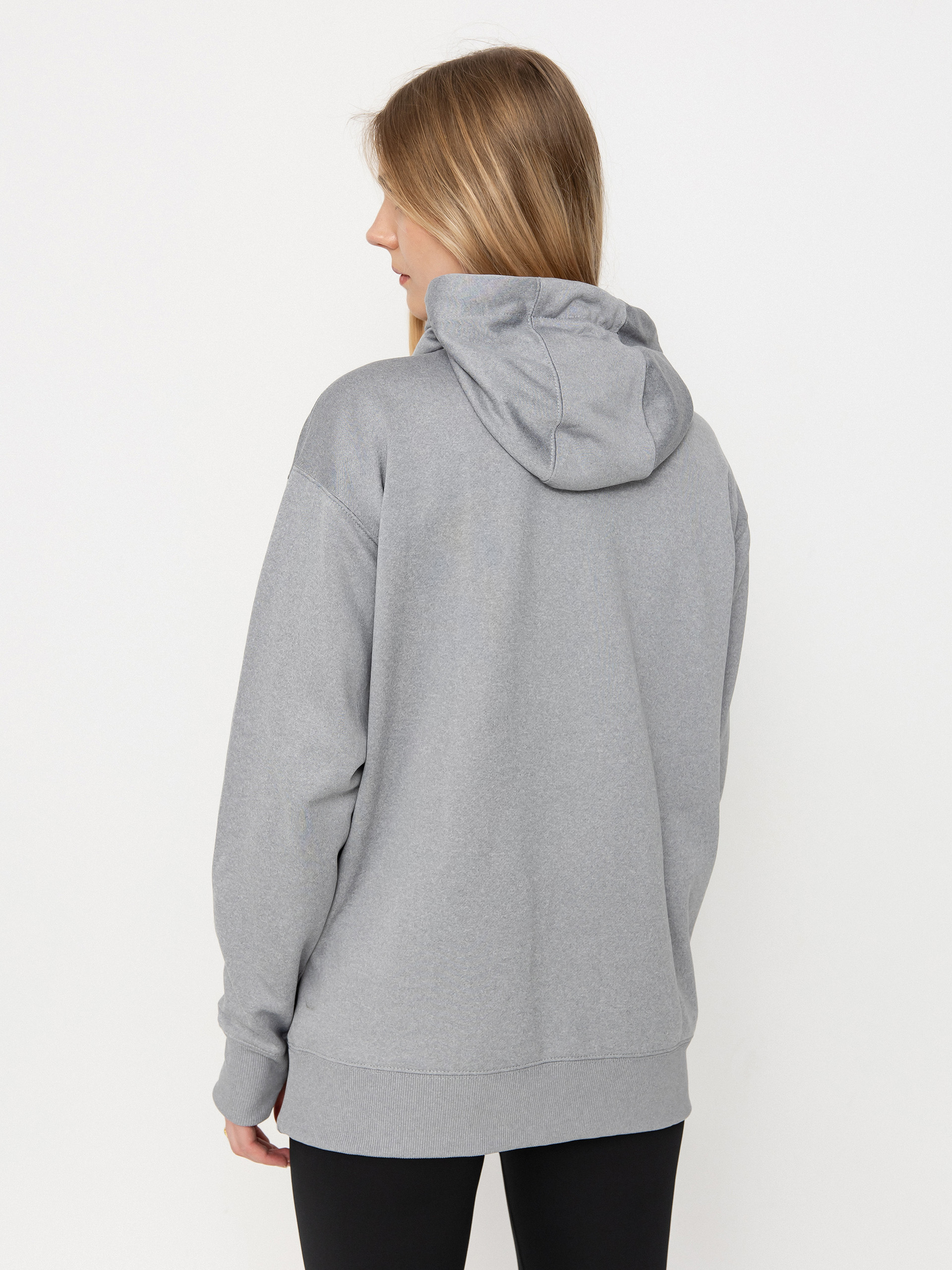 Damen Volcom Riding Hydro HD Aktives Sweatshirt (heather grey)