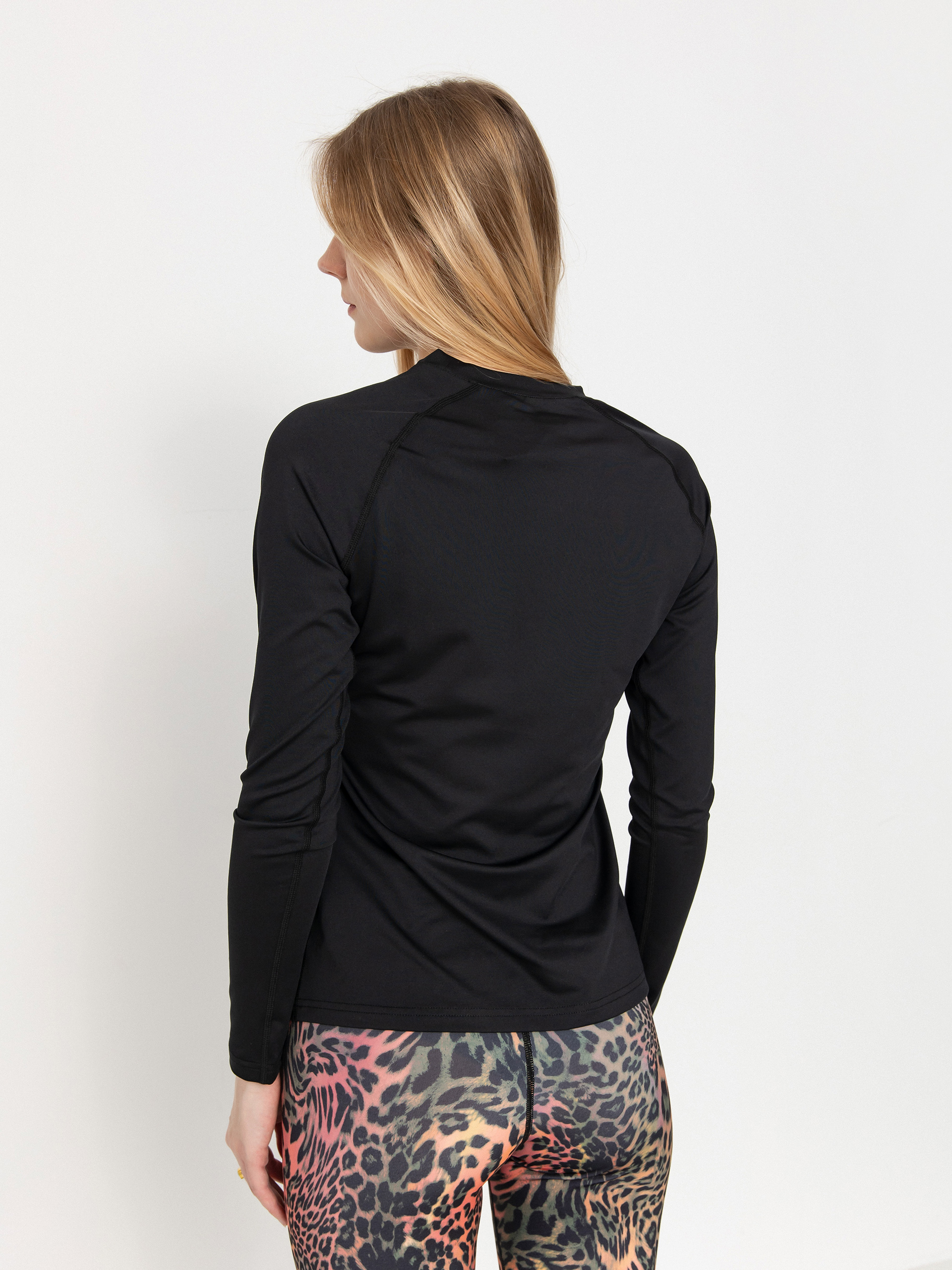 Damen Volcom Longsleeve V Science Crew (black)