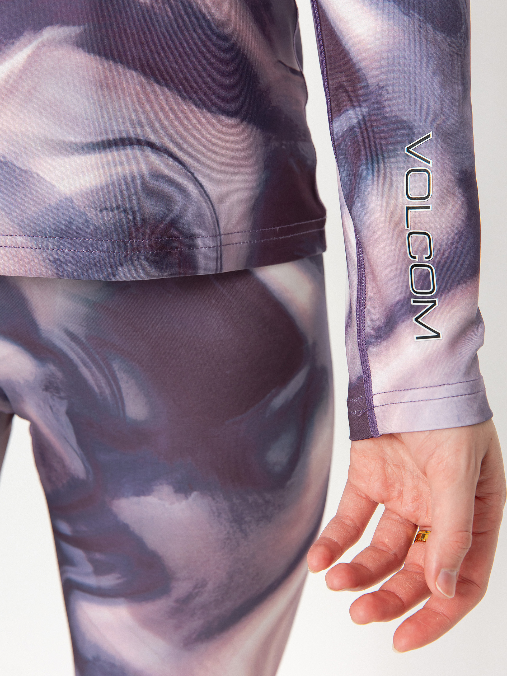 Damen Volcom Longsleeve V Science Crew (nirvana)