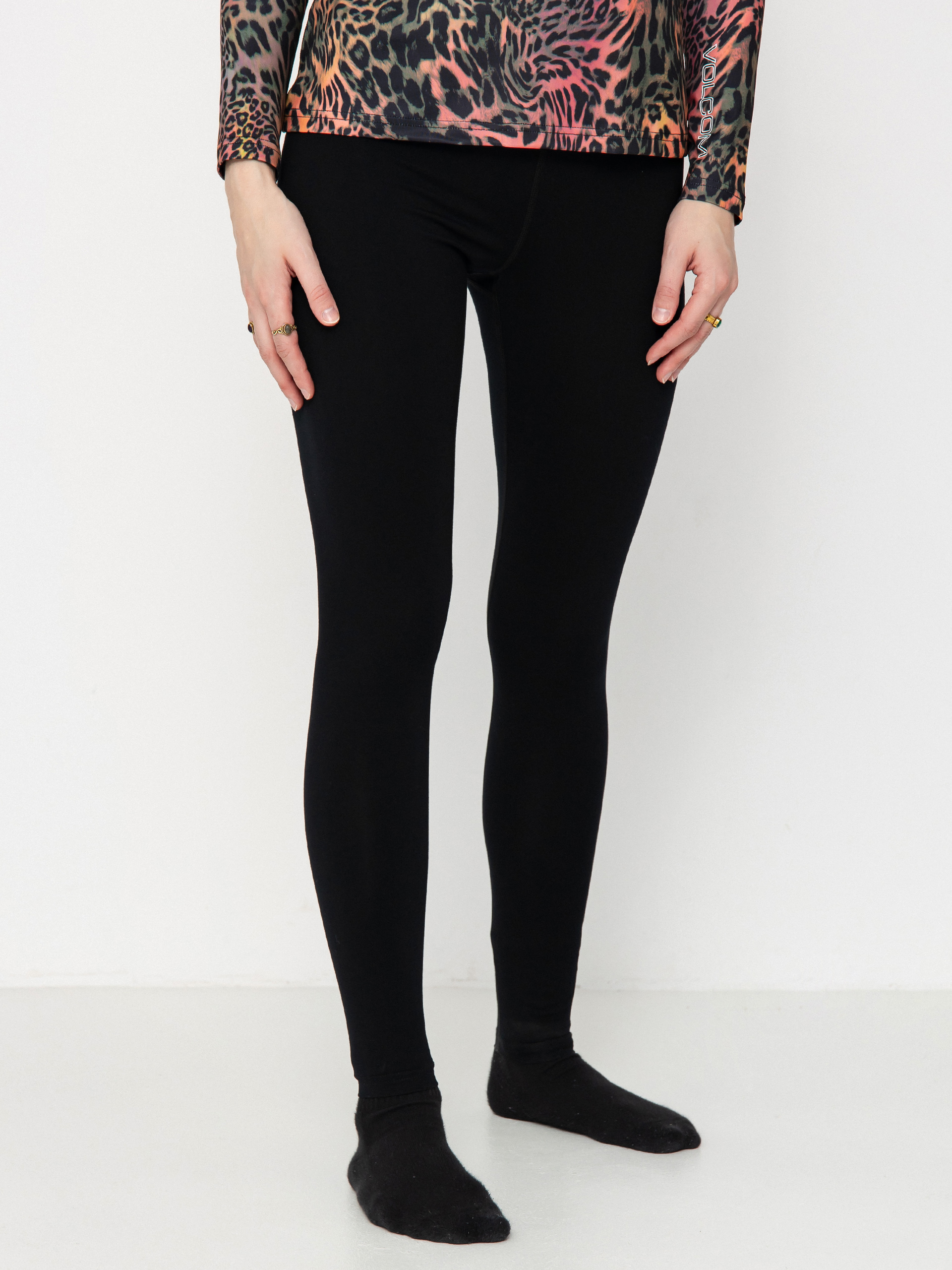 Womens Volcom Active leggings Merino Blend (black)