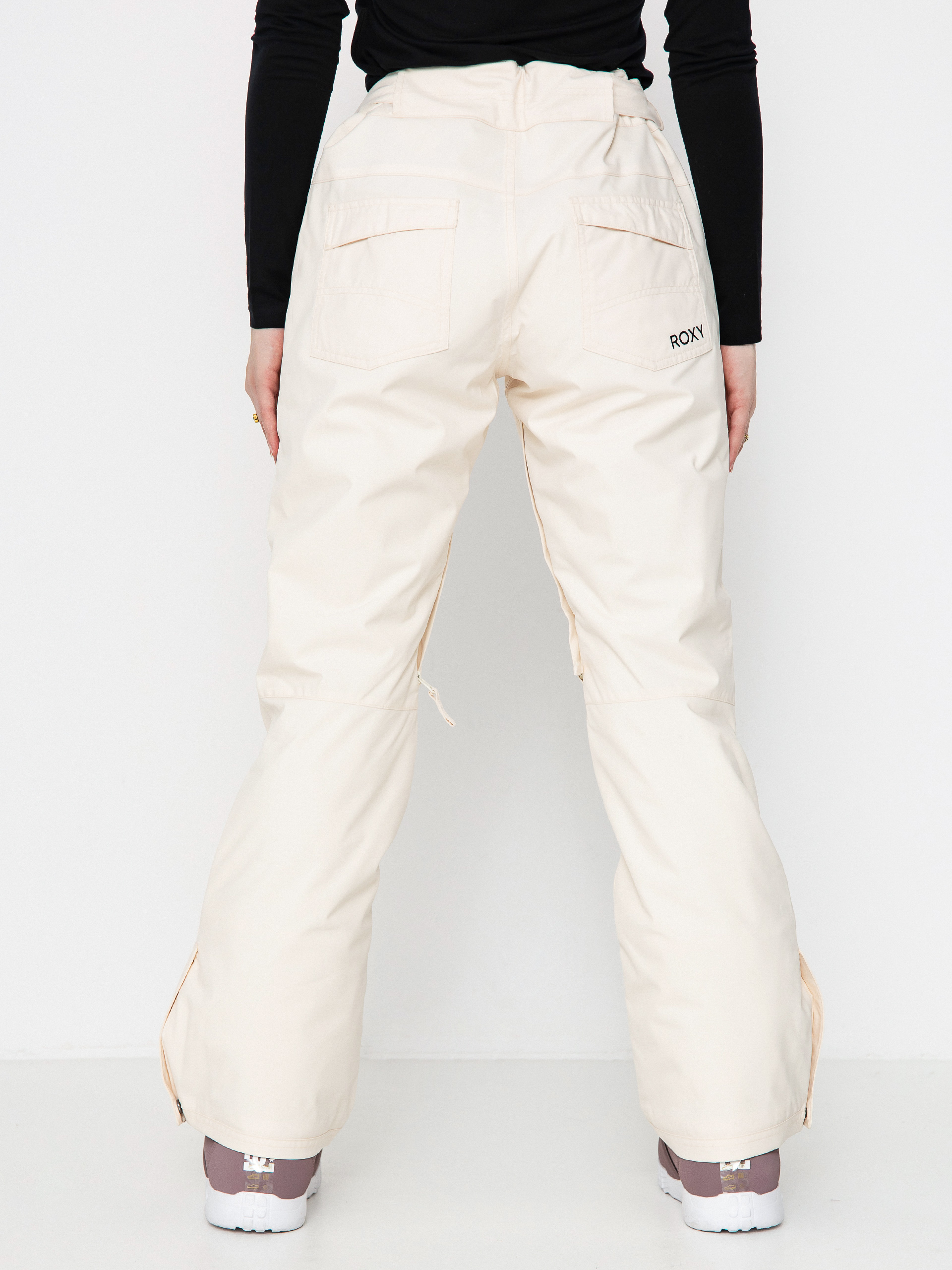Womens Roxy Backyard Snowboard pants (buttercream)