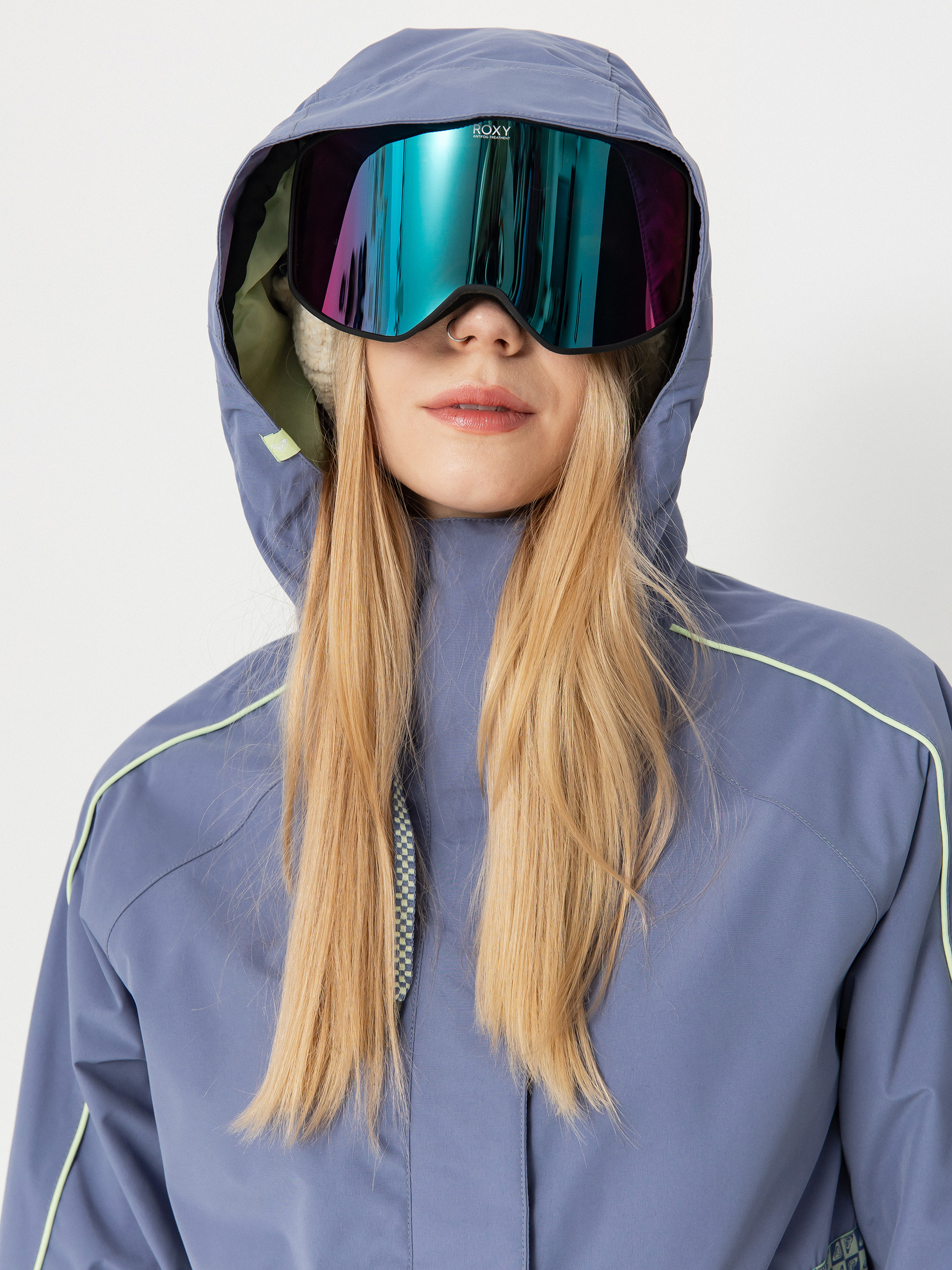Damen Roxy Snowboard Jacke Highridge Hoodie (wild wind)