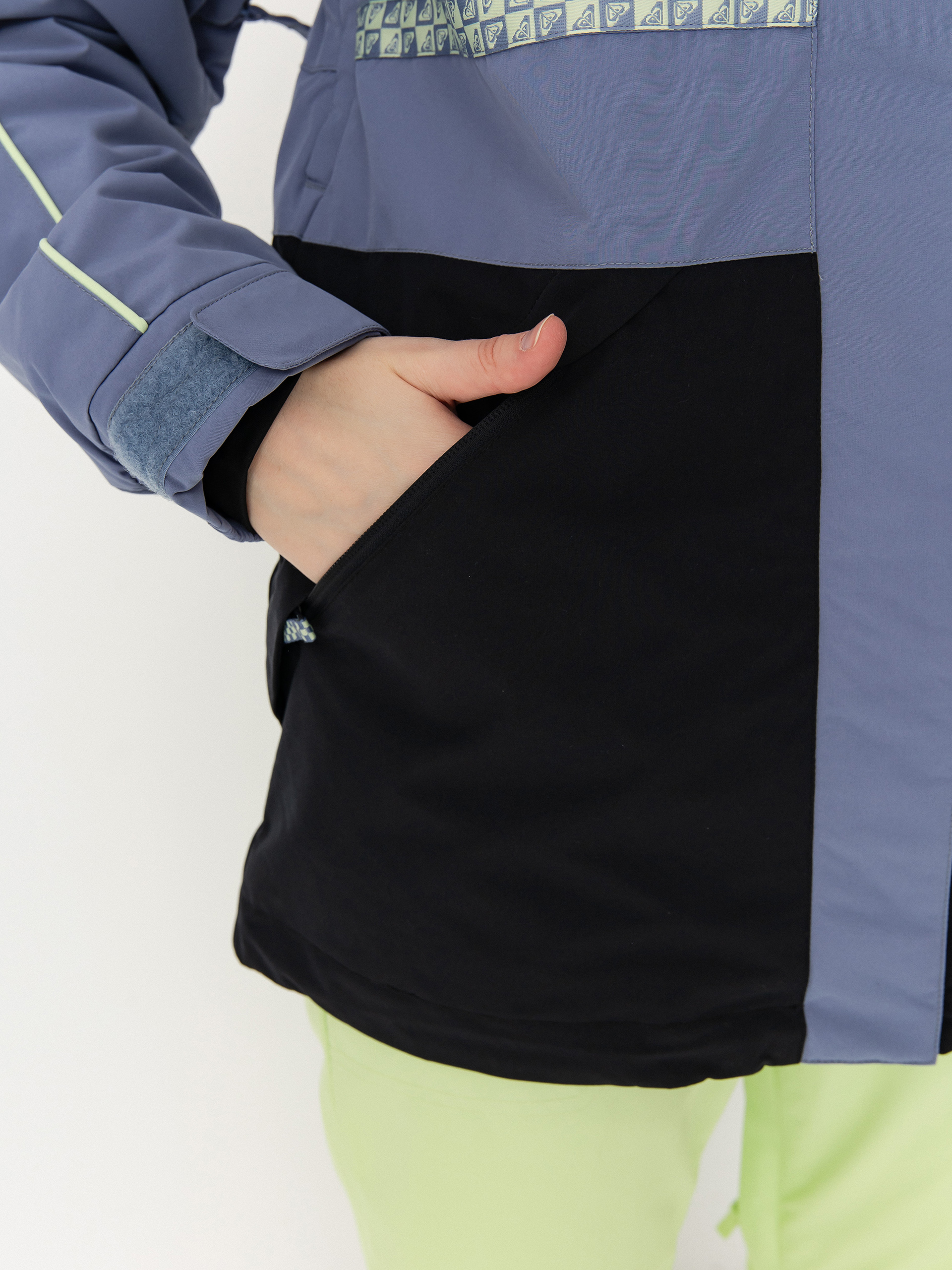 Damen Roxy Snowboard Jacke Highridge Hoodie (wild wind)