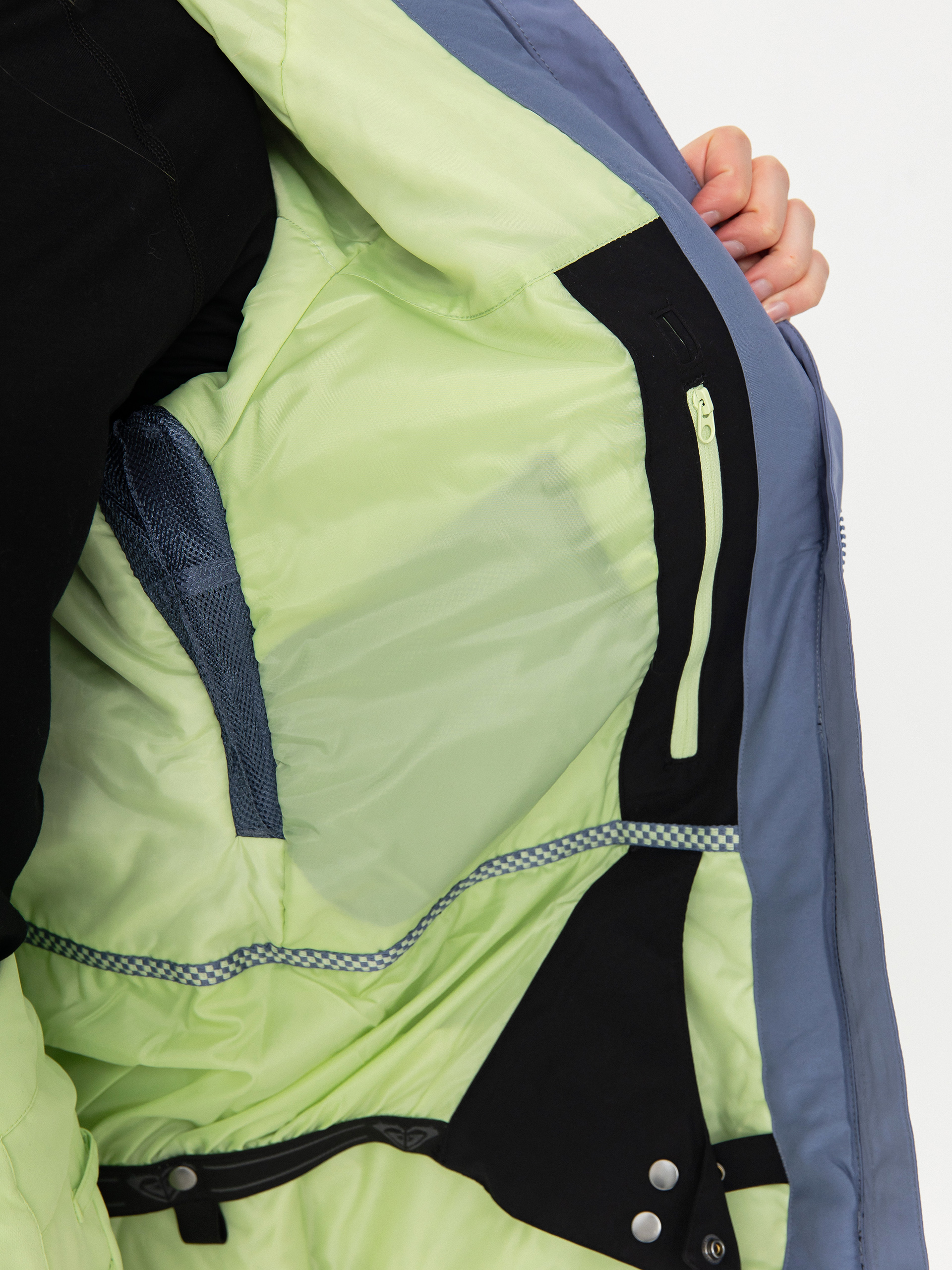 Damen Roxy Snowboard Jacke Highridge Hoodie (wild wind)