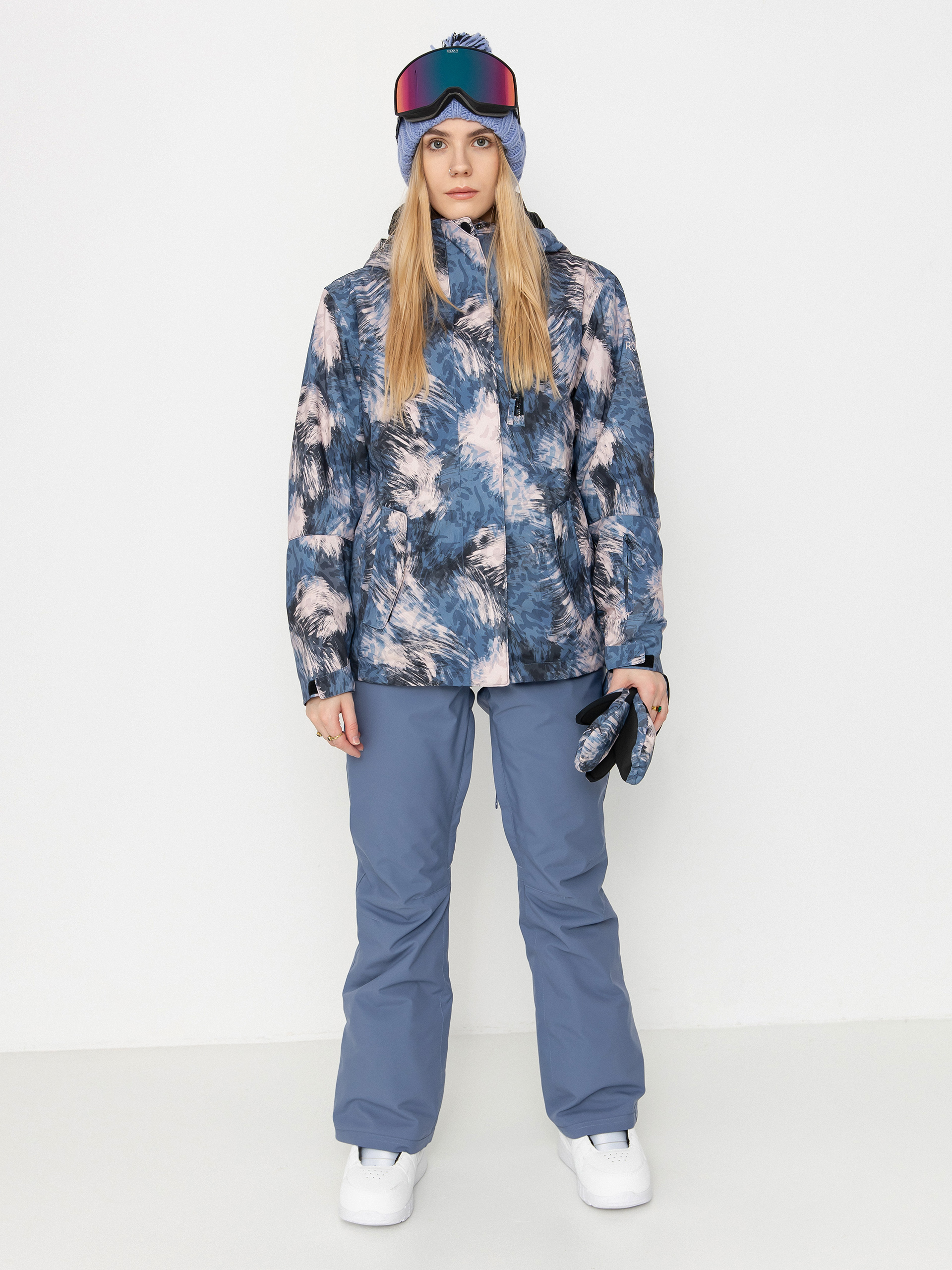 Roxy Chloe Kim Snowboard jacket Wmn - blue (azure blue clouds)