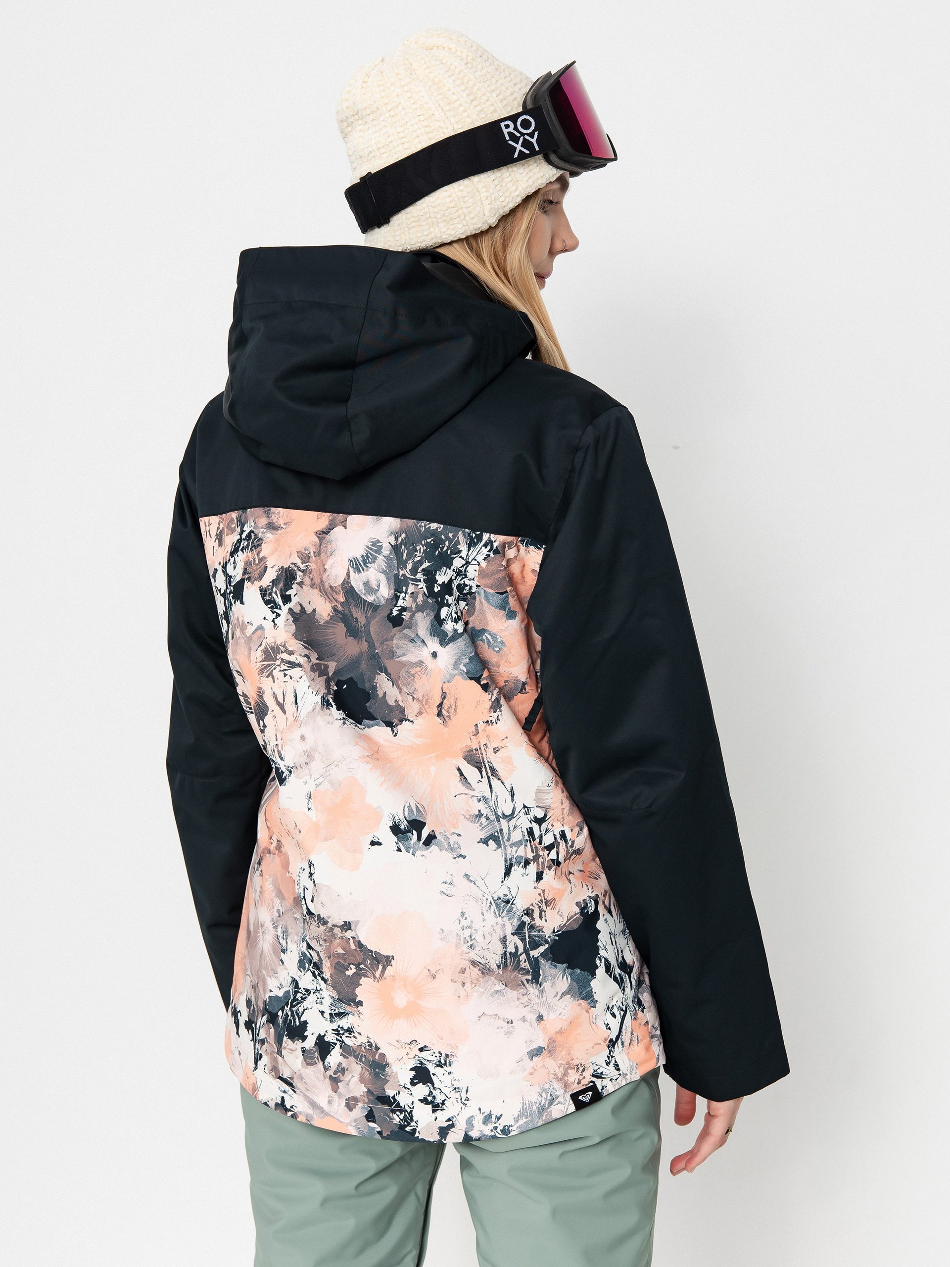 Damen Roxy Snowboard Jacke Jetty Block (dreamy picture)