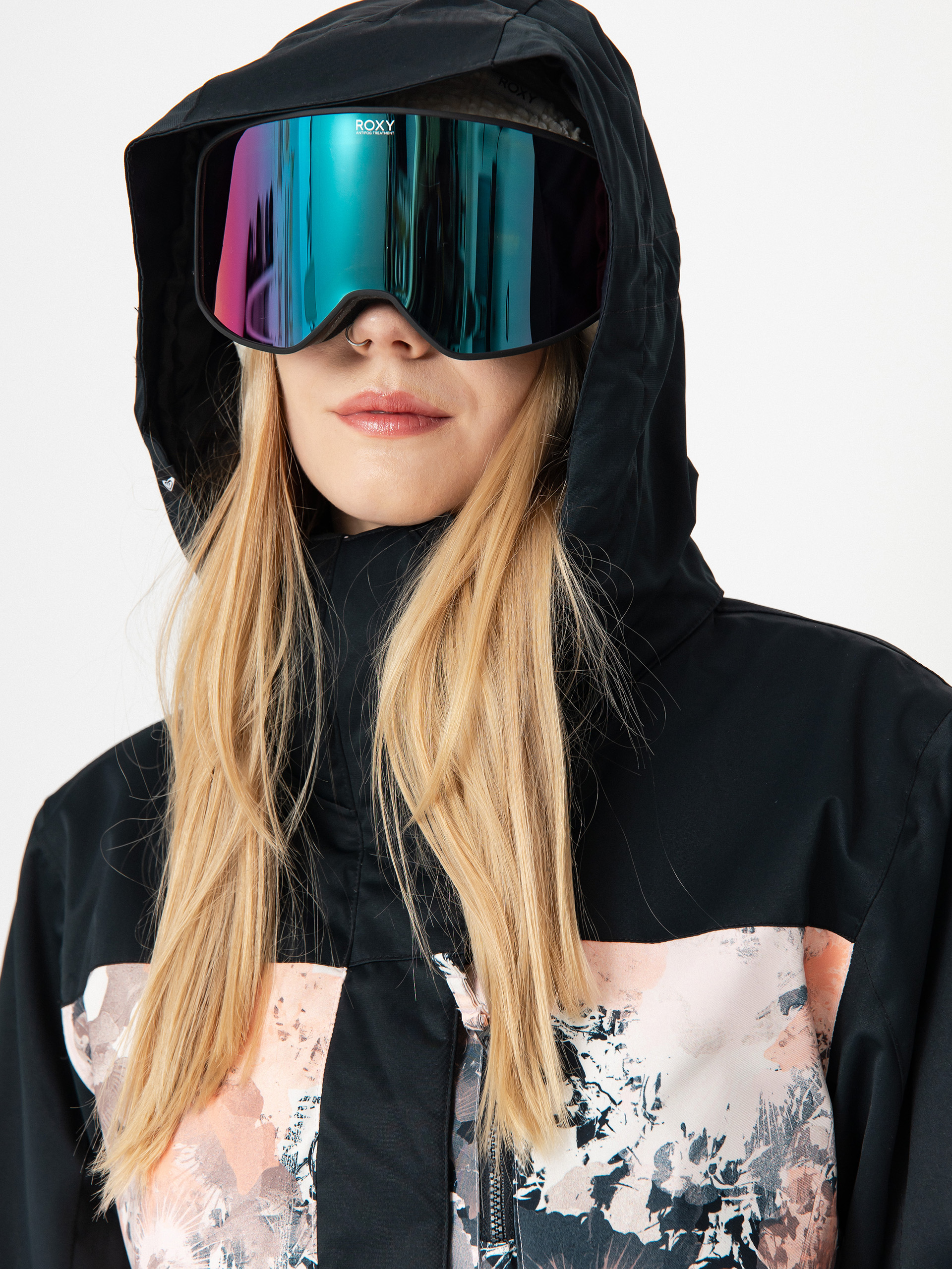 Damen Roxy Snowboard Jacke Jetty Block (dreamy picture)