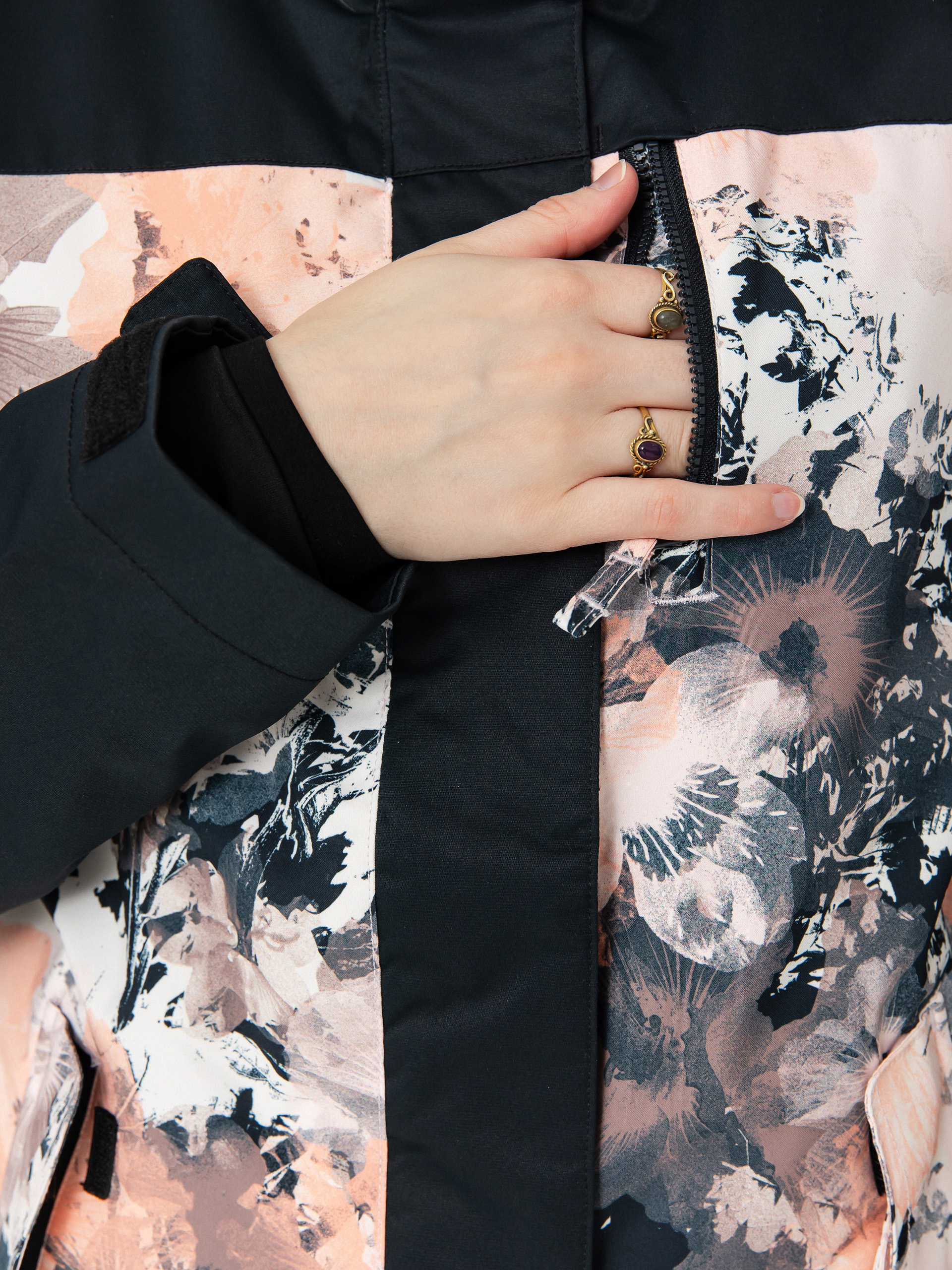 Damen Roxy Snowboard Jacke Jetty Block (dreamy picture)