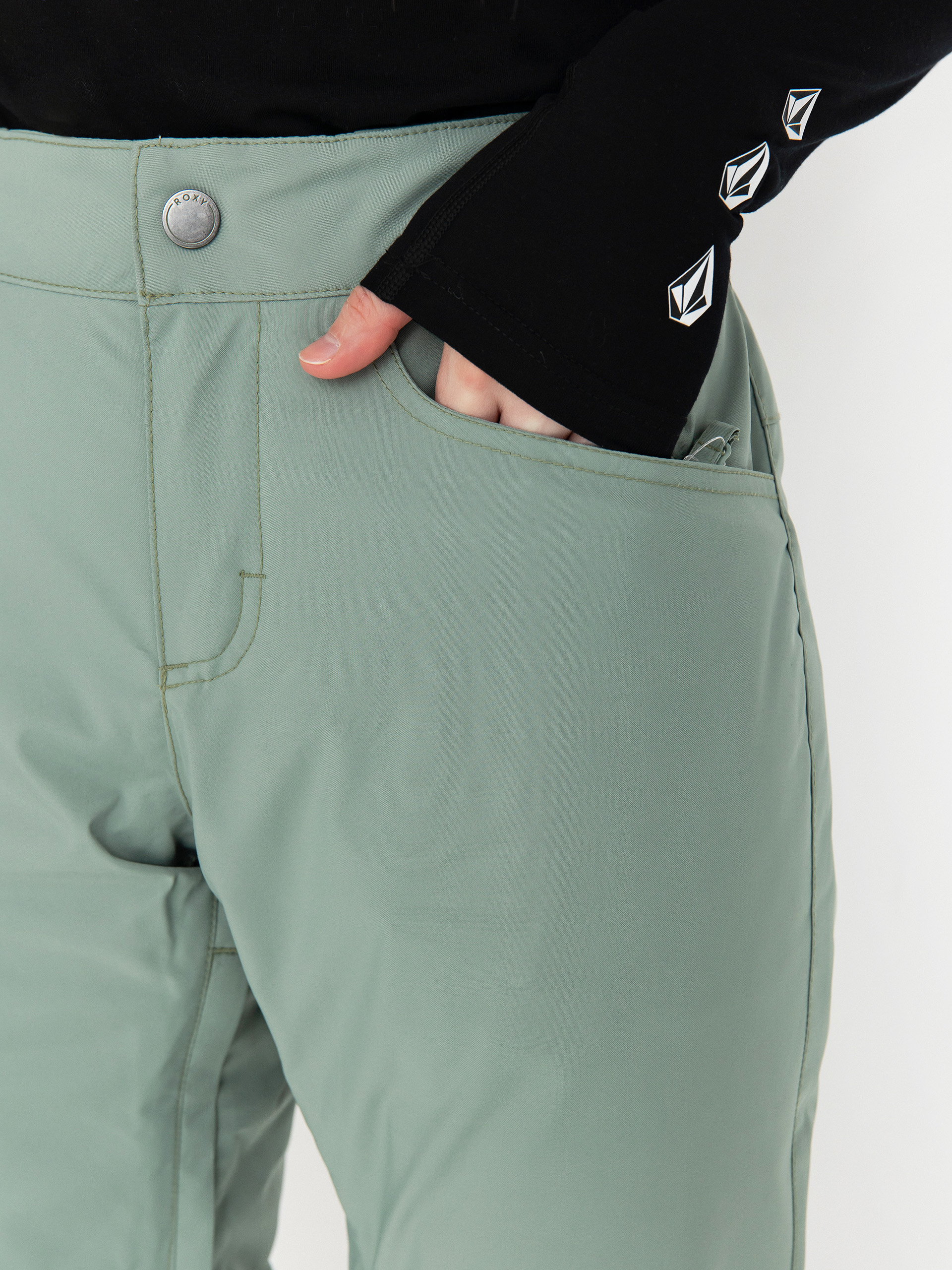 Womens Roxy Backyard Snowboard pants (lily pad)