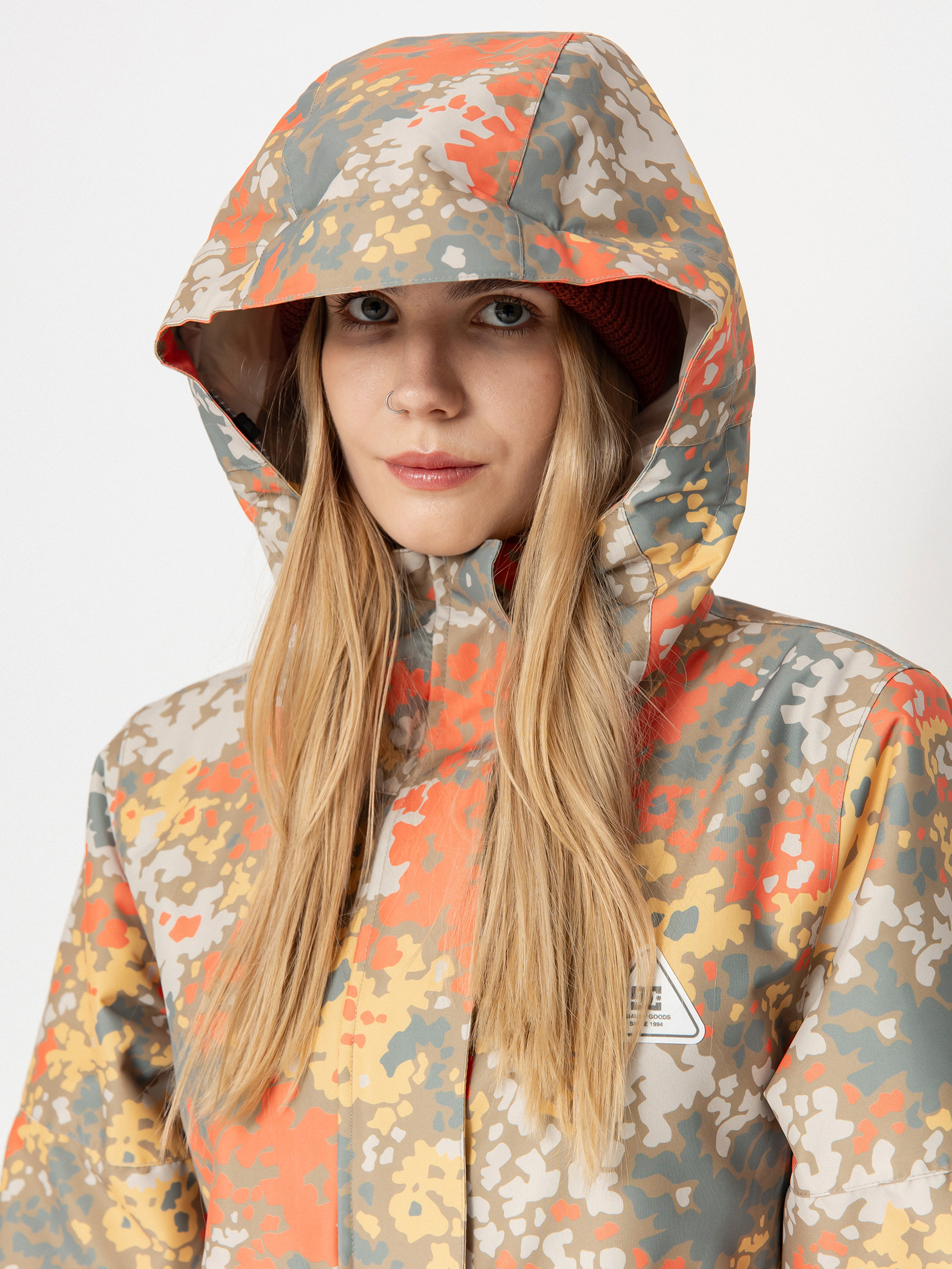 Damen DC Cruiser Snowboard Jacke (fractal coral)