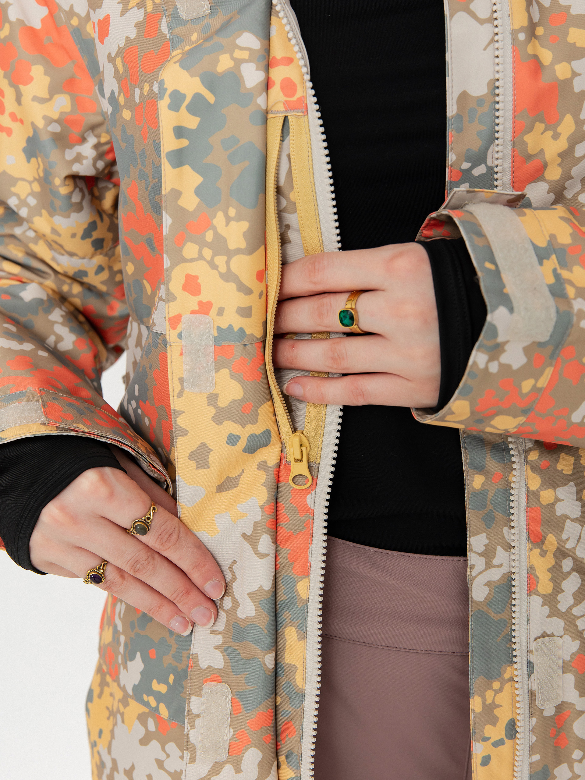 Damen DC Cruiser Snowboard Jacke (fractal coral)