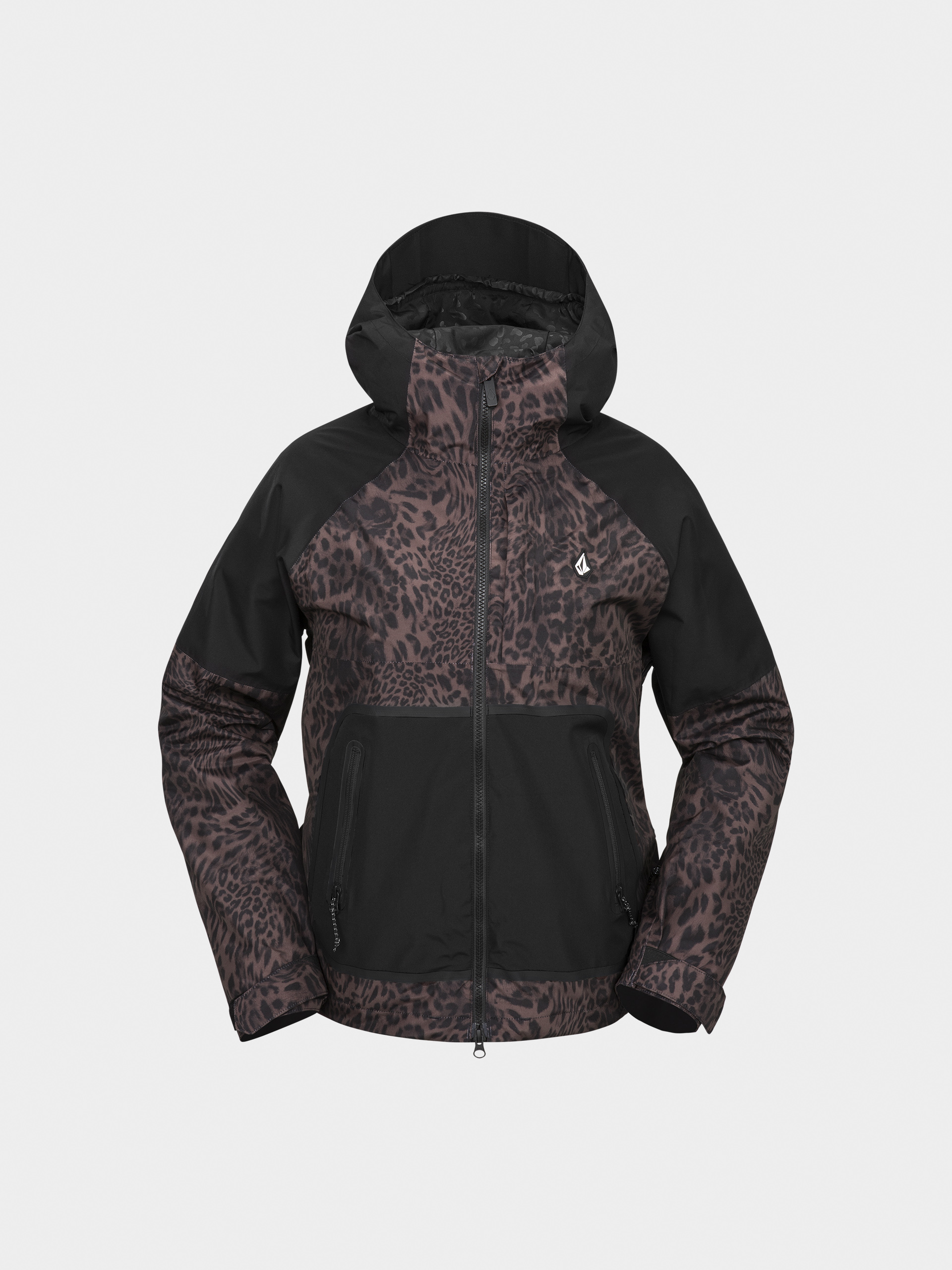 Volcom Snowboard Jacke Revna 20K Shell Wmn Schwarz (leopard)