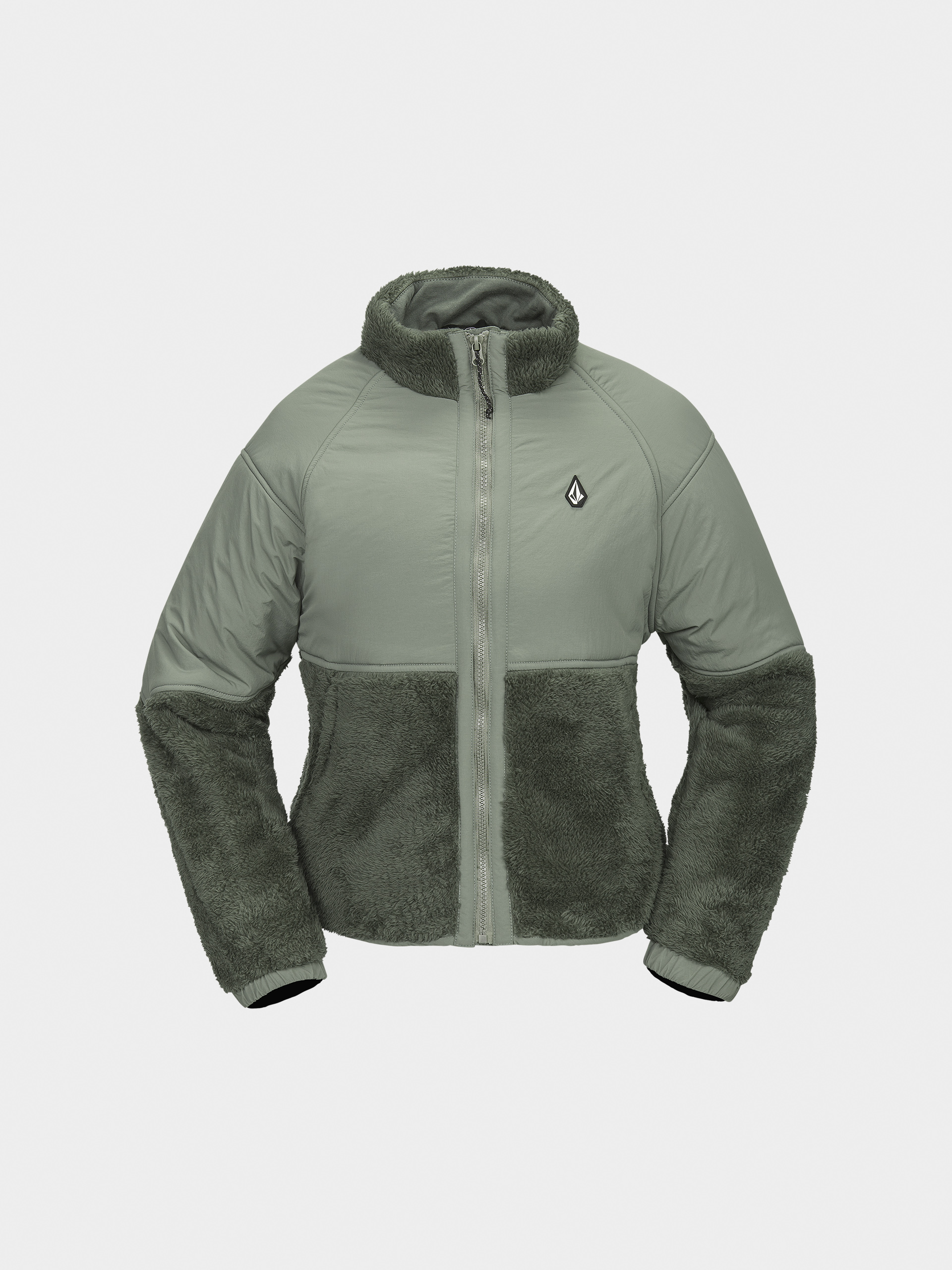 Volcom Snowboard Jacke Daphne Full Zip Wmn (lichen green)