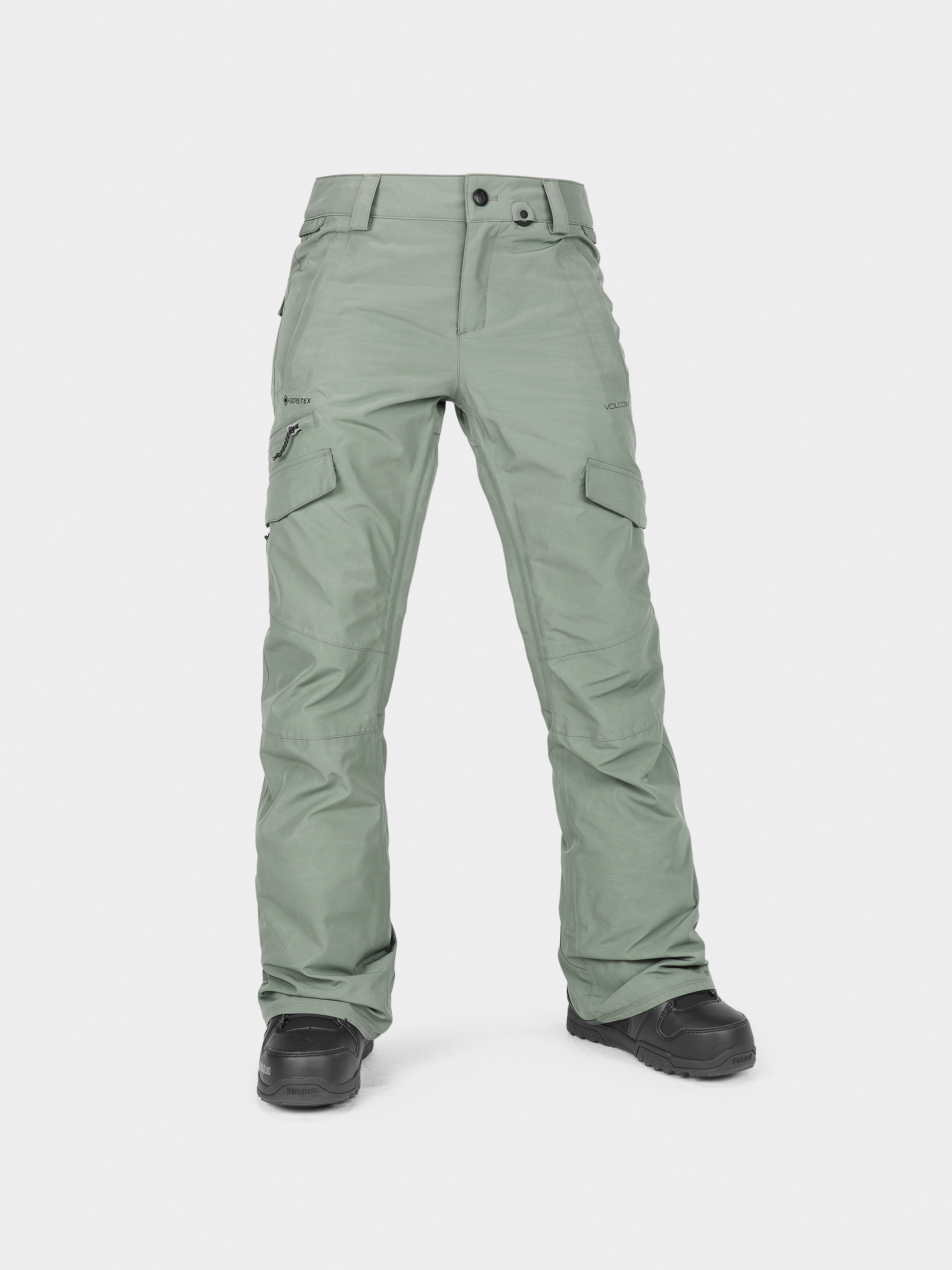 Damen Volcom Snowboard Hose Aston Gore Tex (lichen green)