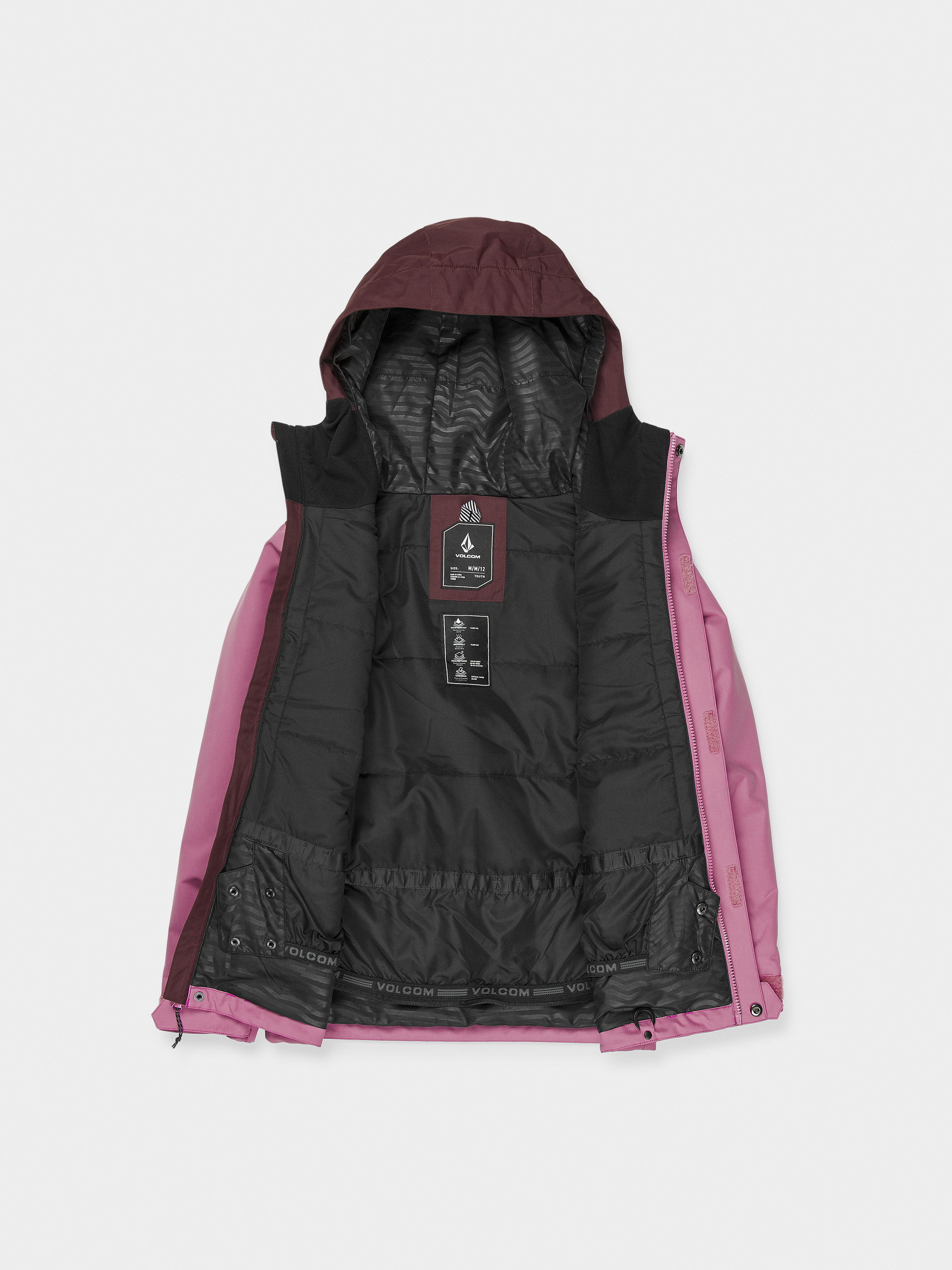 Volcom Snowboard jacket Stone.91 Ins JR (blurred violet)