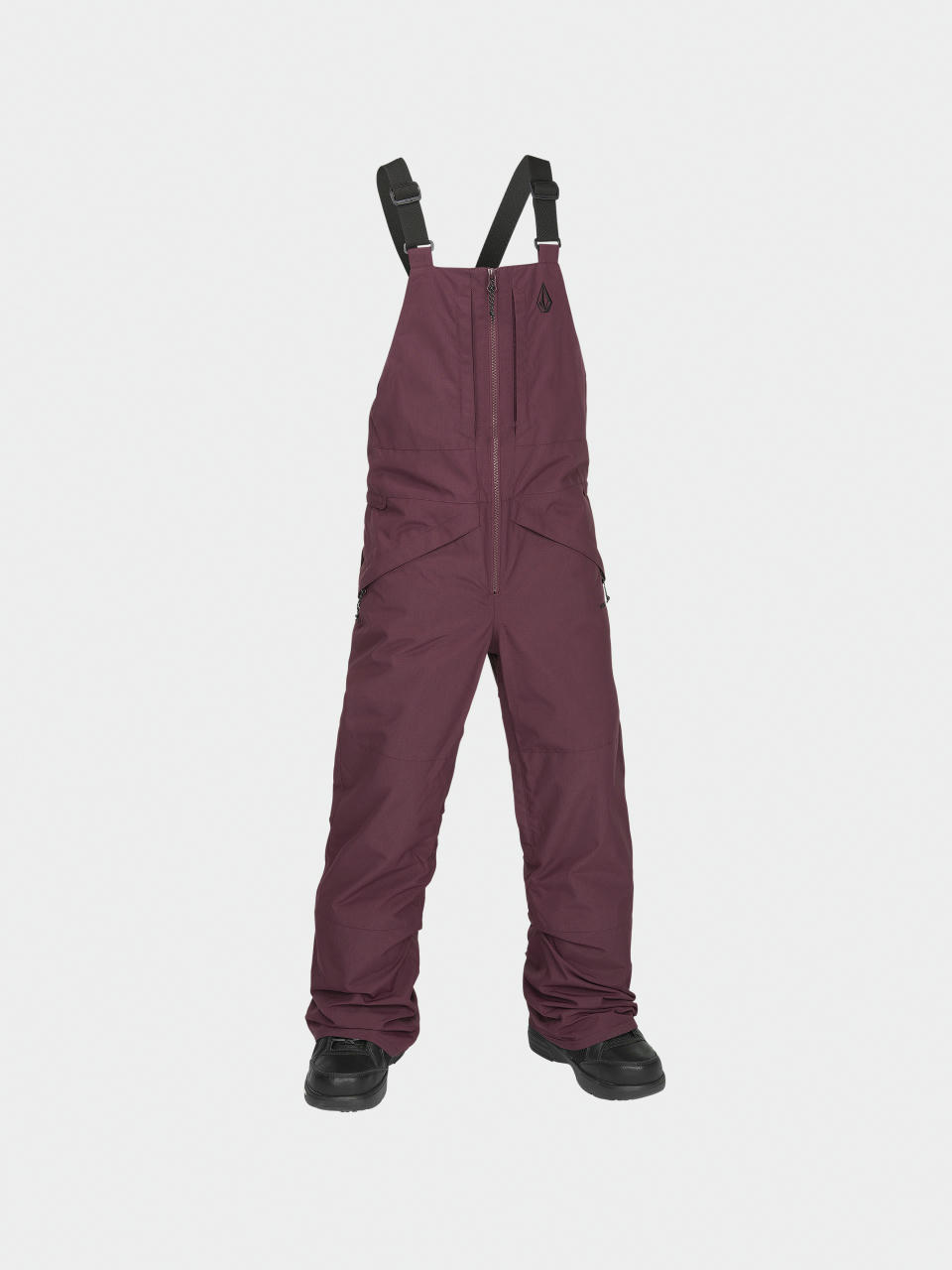 Volcom Snowboard Hose Barkley Ins Bib Overall JR (burgundy)