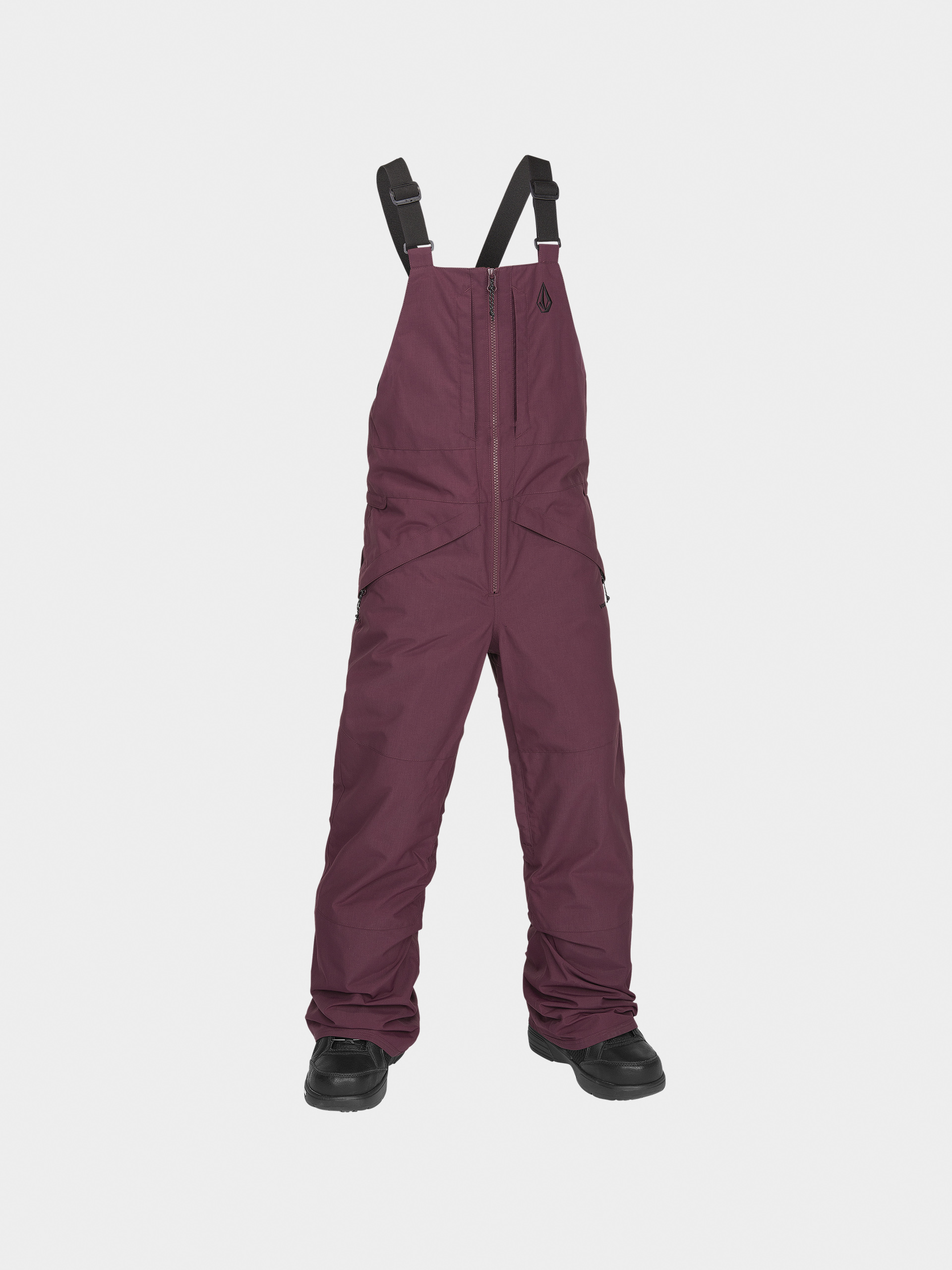 Volcom Snowboard pants Barkley Ins Bib Overall JR (burgundy)