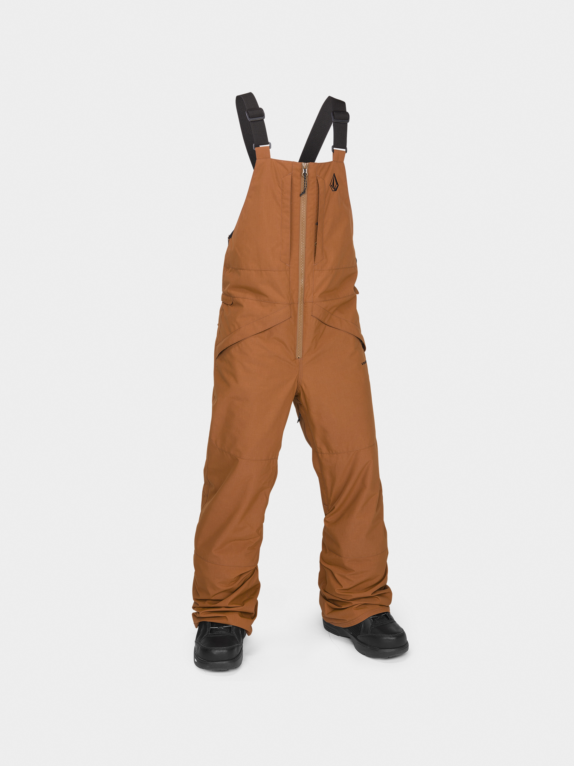 Volcom Snowboard Hose Barkley Ins Bib Overall JR (caramel)