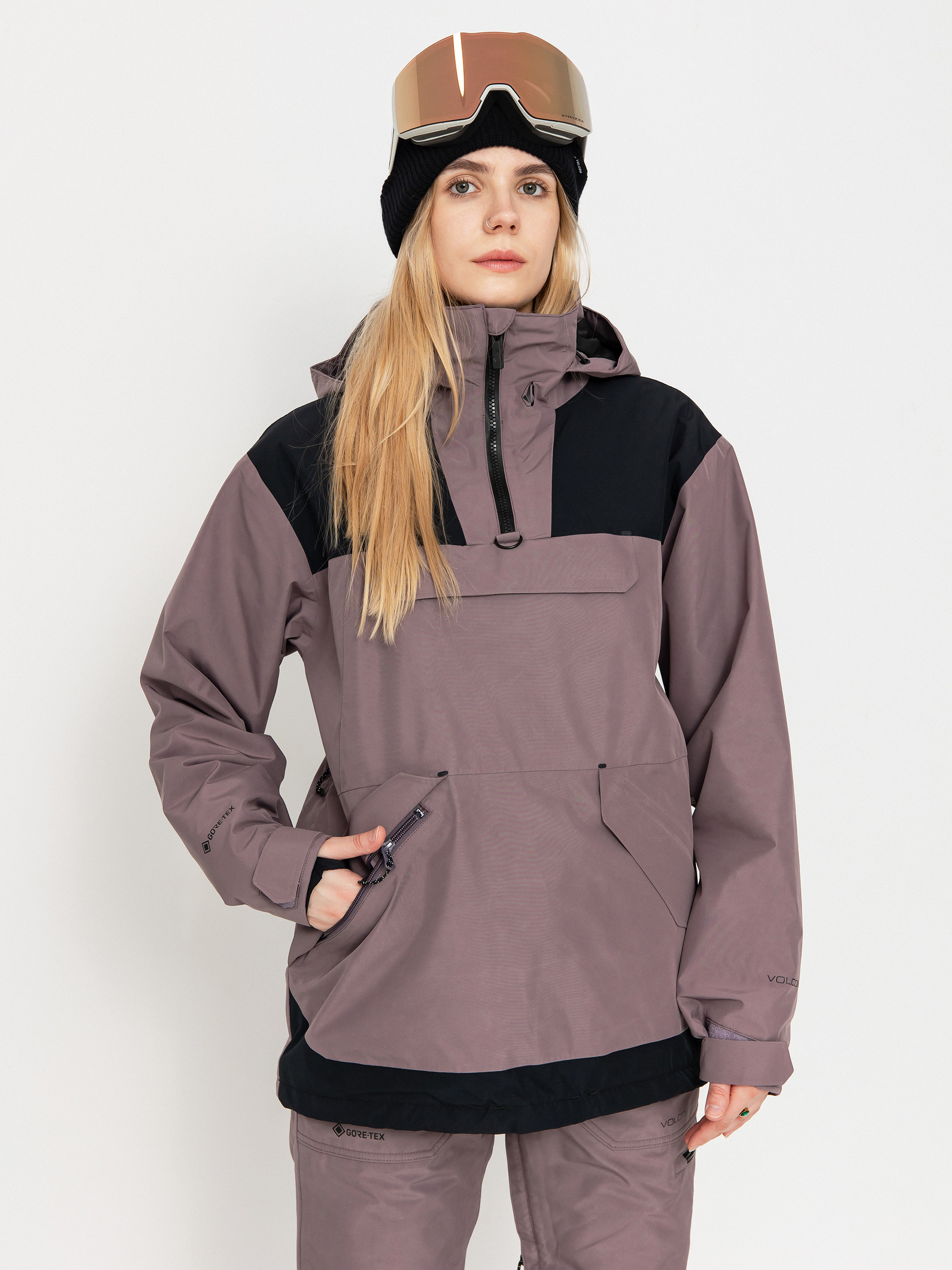 Damen Volcom Snowboard Jacke Fern Ins Gore Pullover (dusty lavender)
