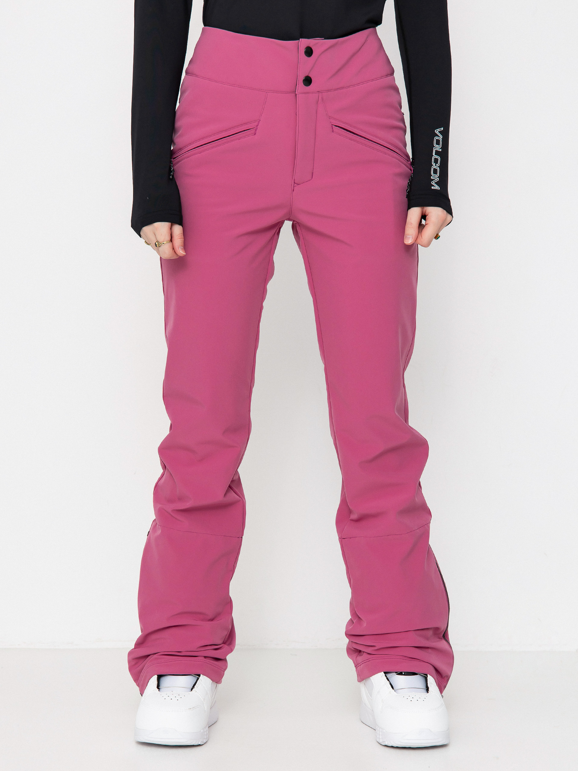 Damen Volcom Snowboard Hose Battle Stretch (blurred violet)