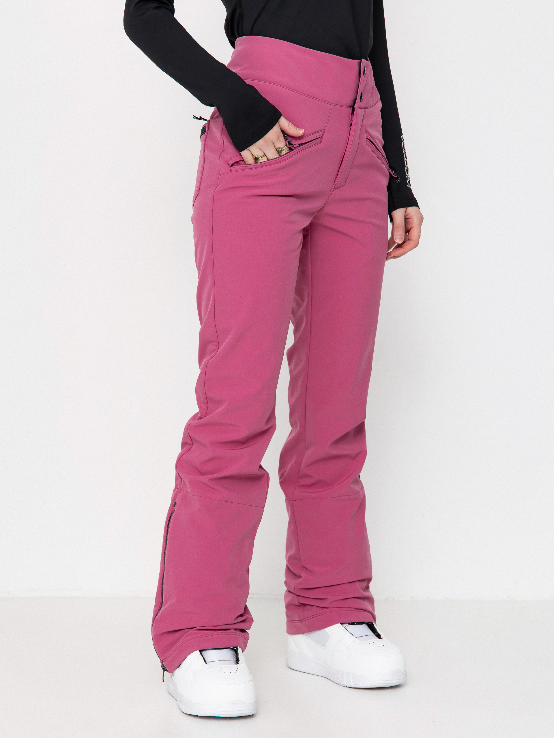 Damen Volcom Snowboard Hose Battle Stretch (blurred violet)