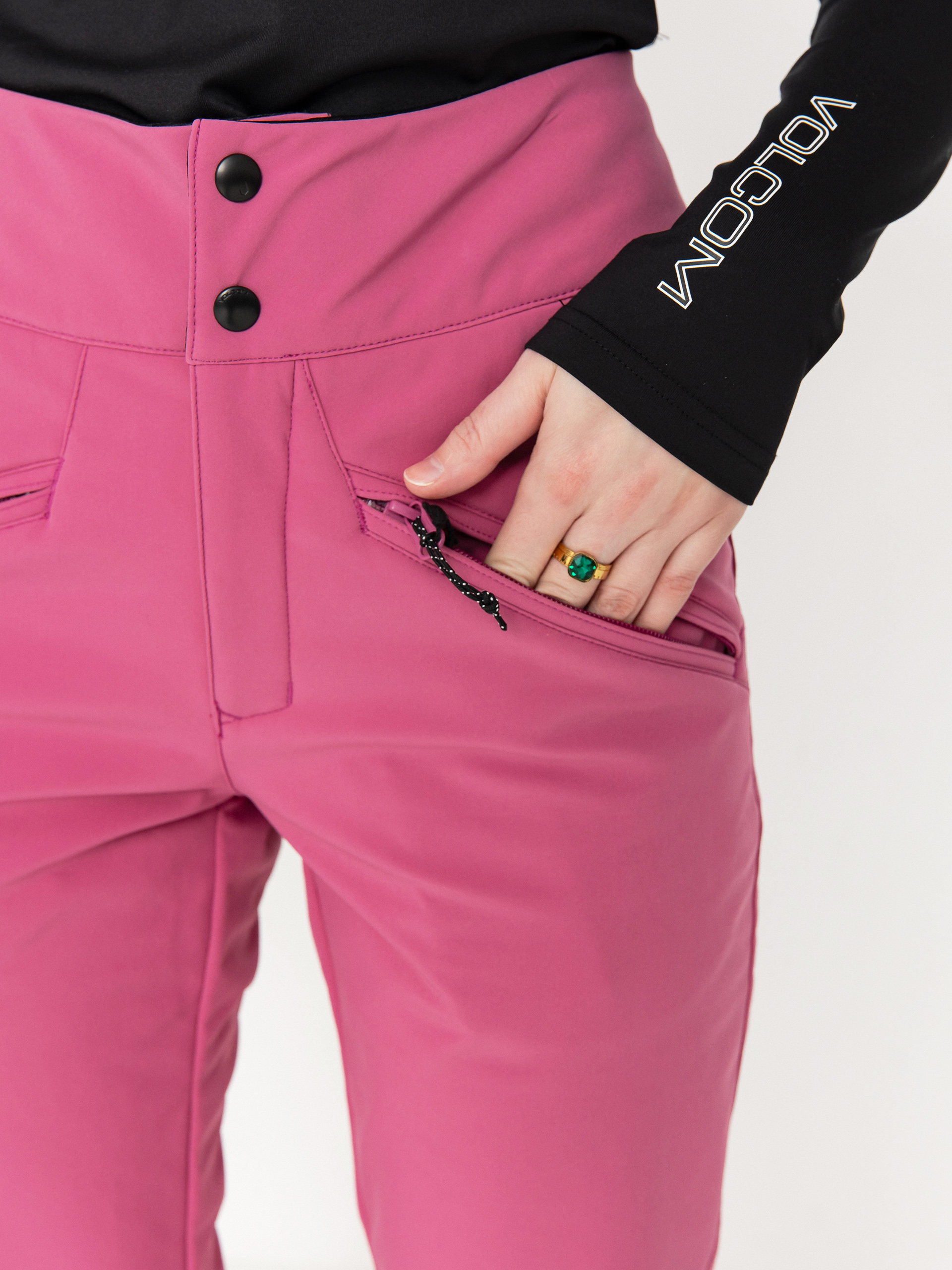 Womens Volcom Snowboard pants Battle Stretch (blurred violet)