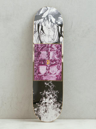 Poetic Collective Purple Square Deck (black/purple/yellow)