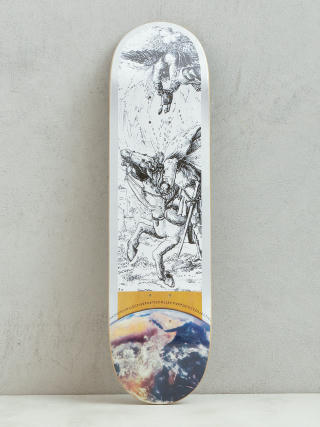 Poetic Collective Earth Board Deck (silver/yellow)