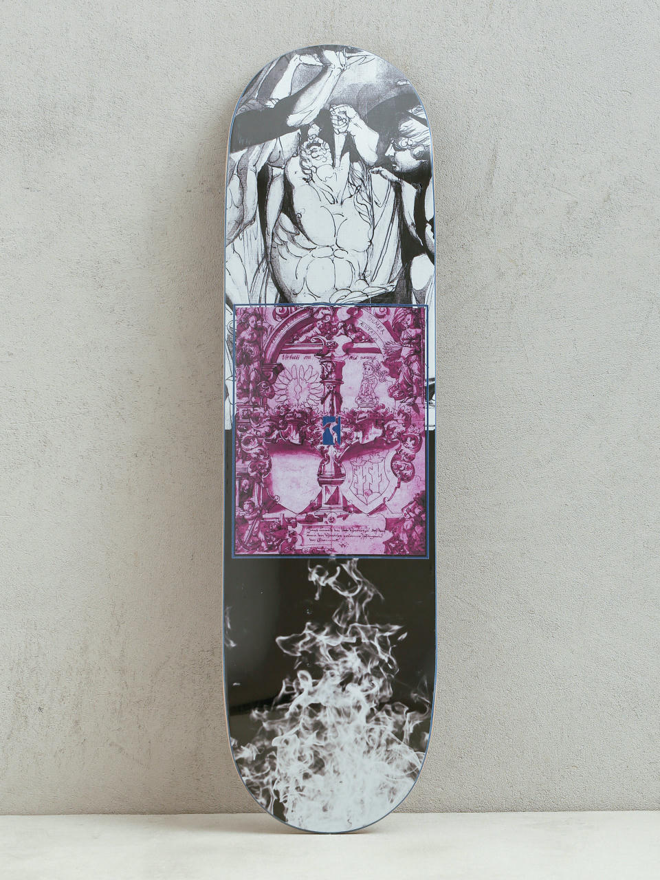 Poetic Collective Purple Square Deck (black/purple/blue)