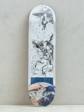 Poetic Collective Earth Board Deck (silver/blue)