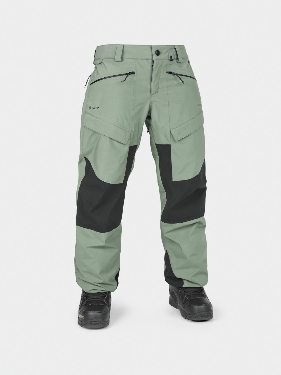 Womens Volcom Snowboard pants V.Co At Stretch Gore Tex (lichen green)