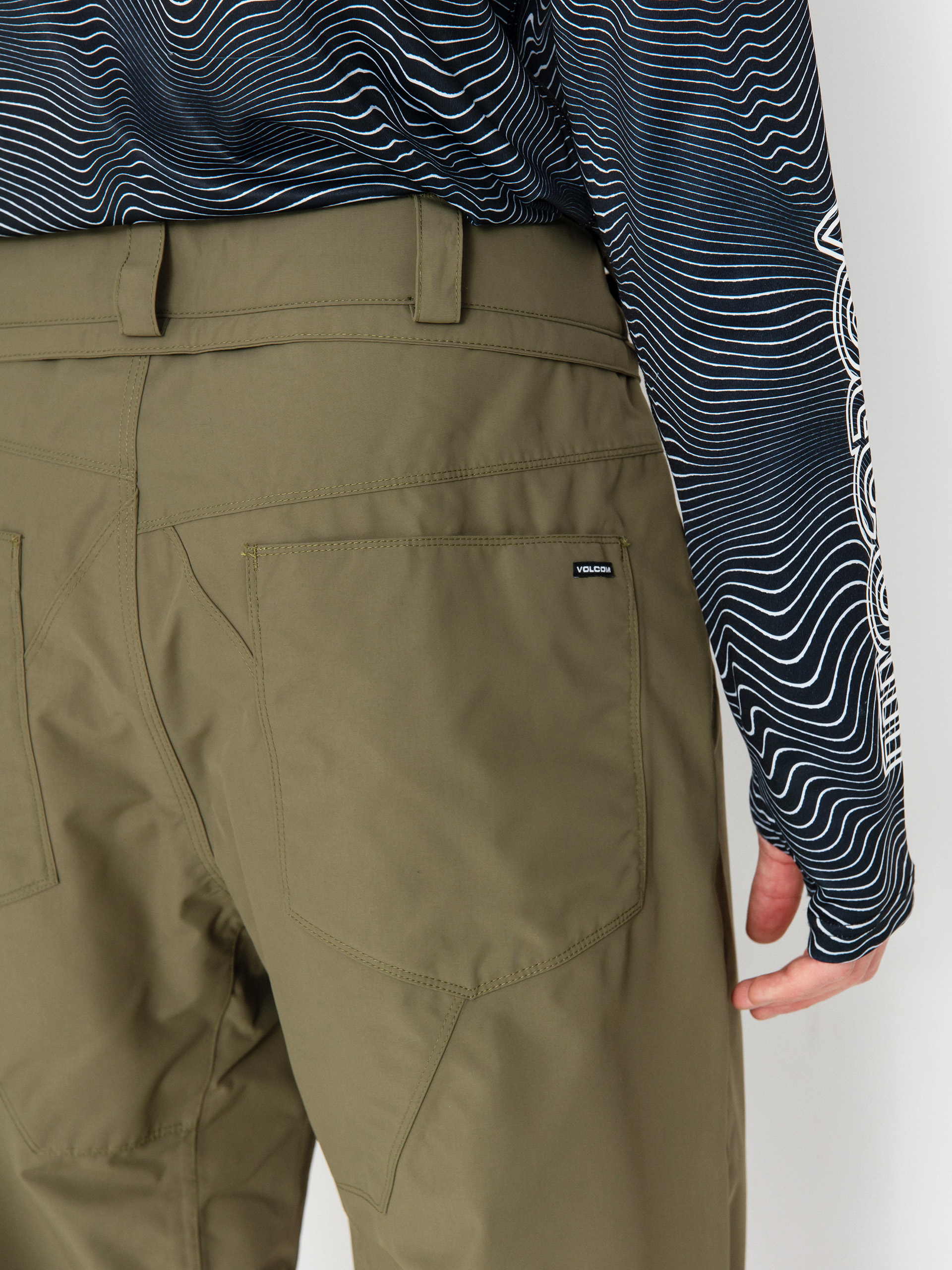 Mens Volcom Snowboard pants 5 Pocket (ivy)