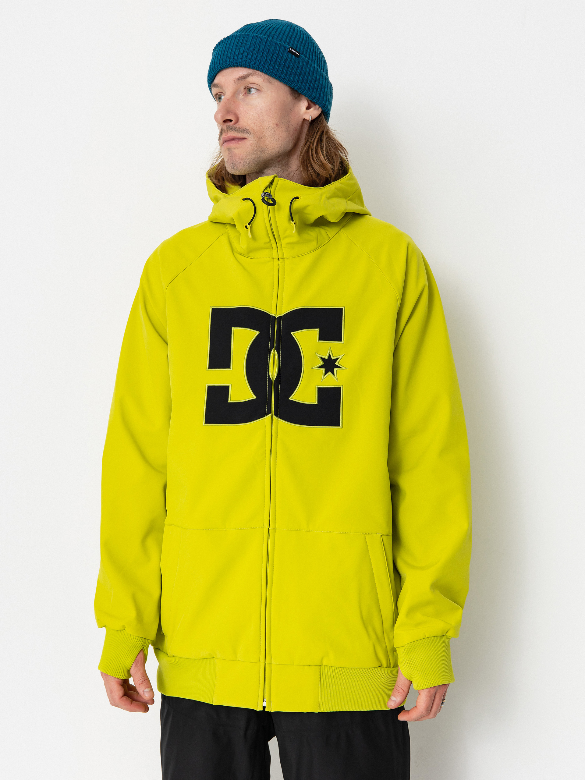 DC Spectrum Softshell Snowboard Jacke (apple green)