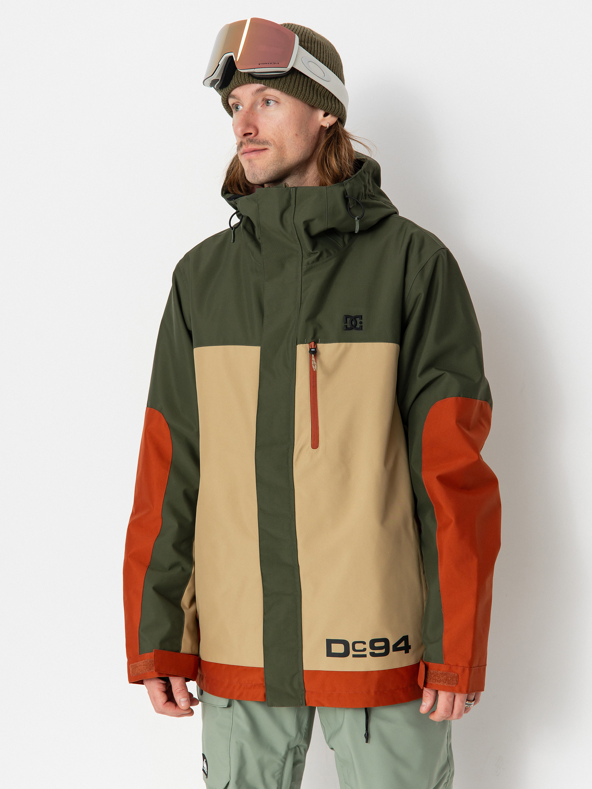 Mens DC Snowboard jacket Defiant (deep depths)