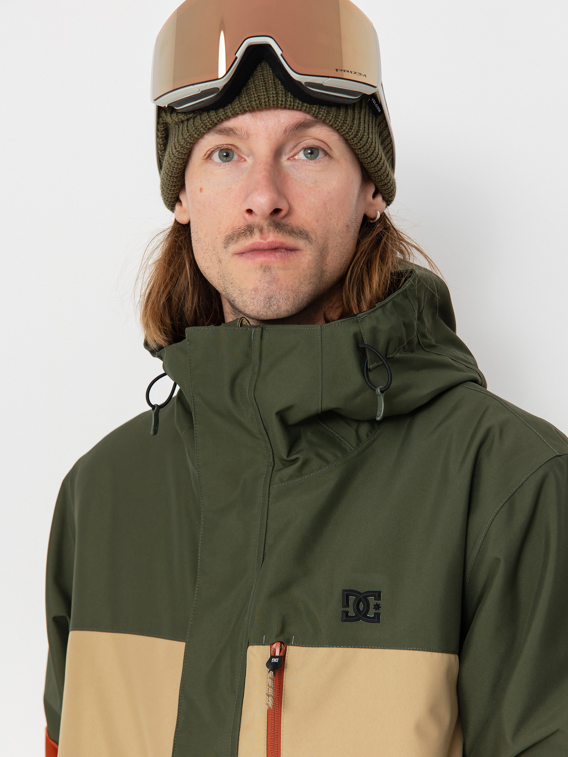 Mens DC Snowboard jacket Defiant (deep depths)