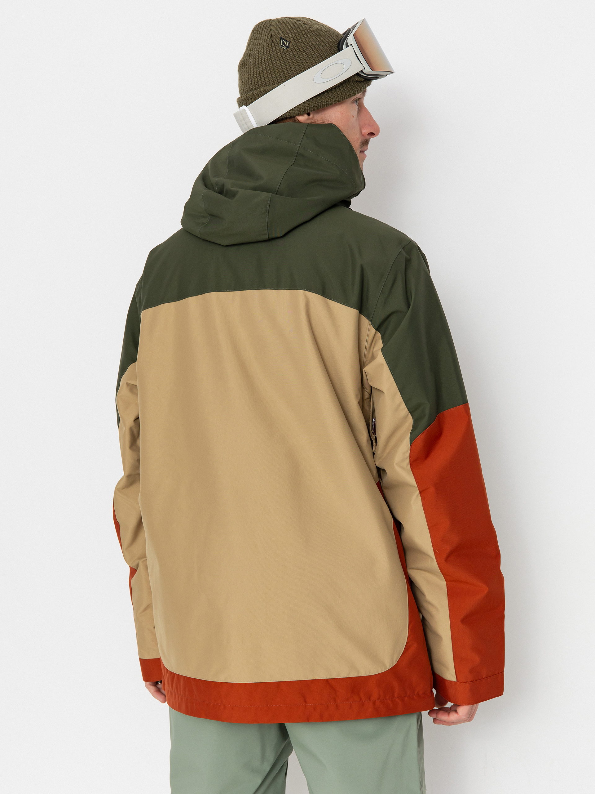 Mens DC Snowboard jacket Defiant (deep depths)