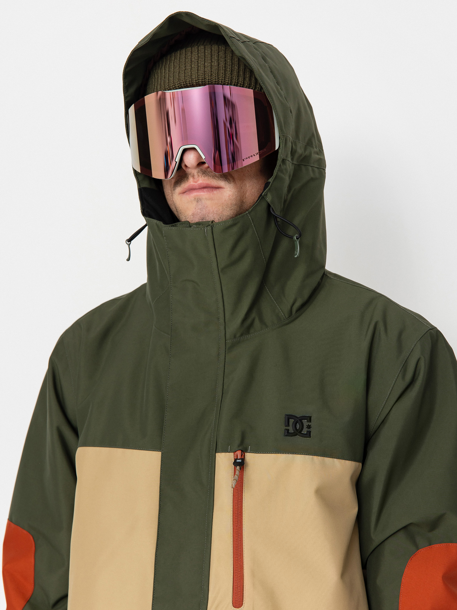 Mens DC Snowboard jacket Defiant (deep depths)