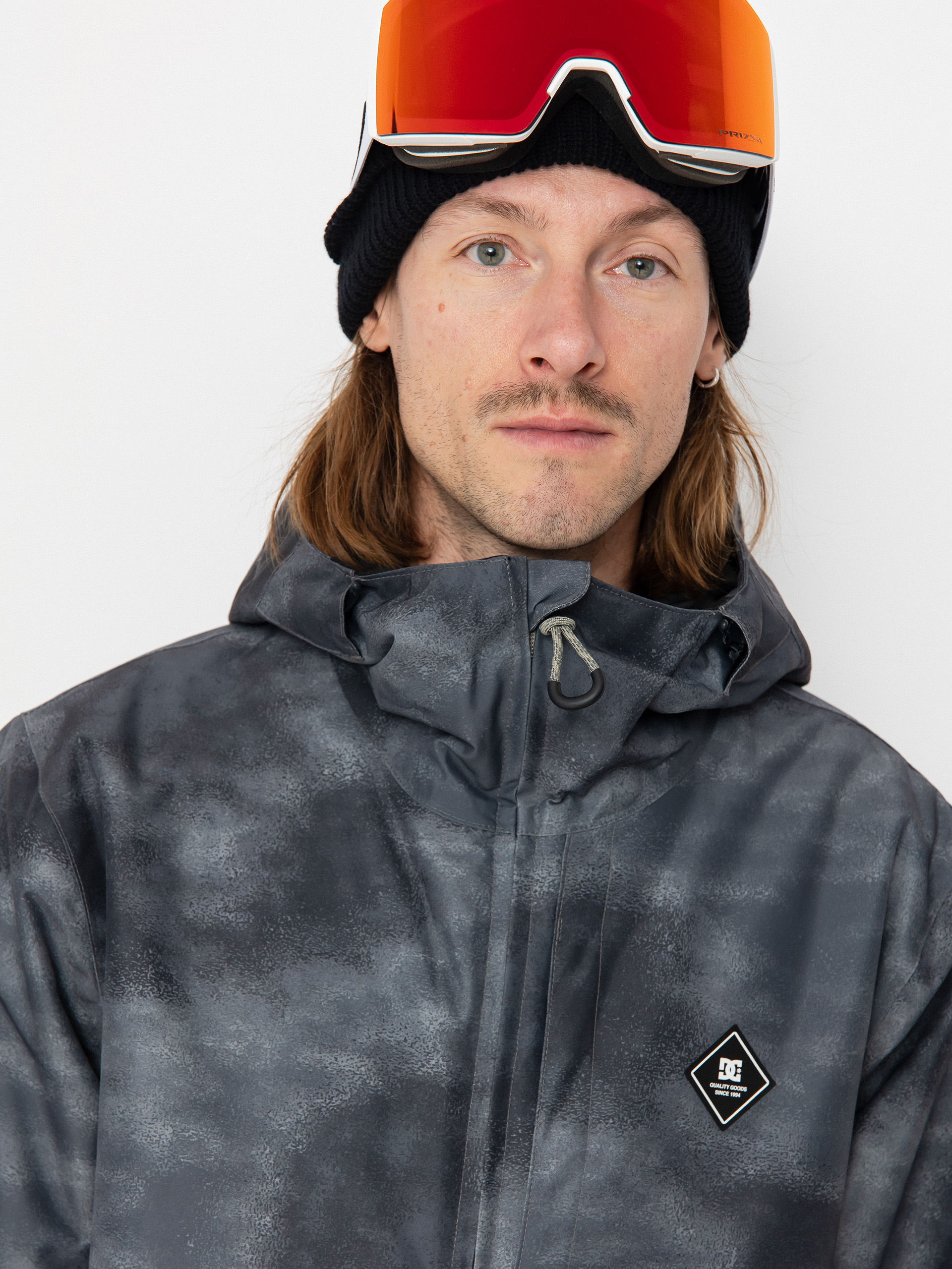 Herren DC Basis Print Snowboard Jacke (overspray)