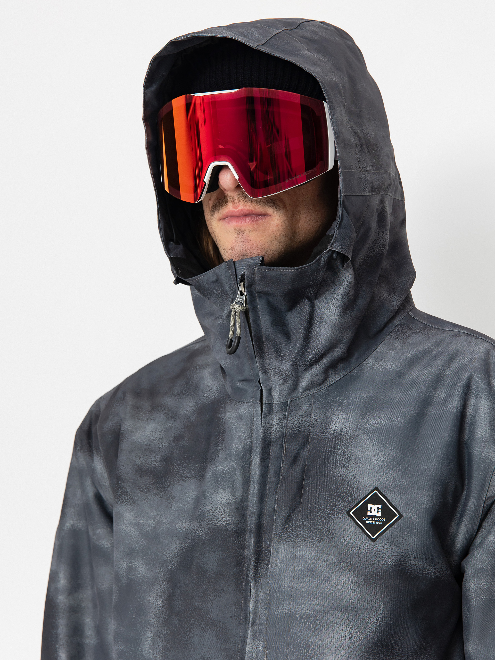 Herren DC Basis Print Snowboard Jacke (overspray)