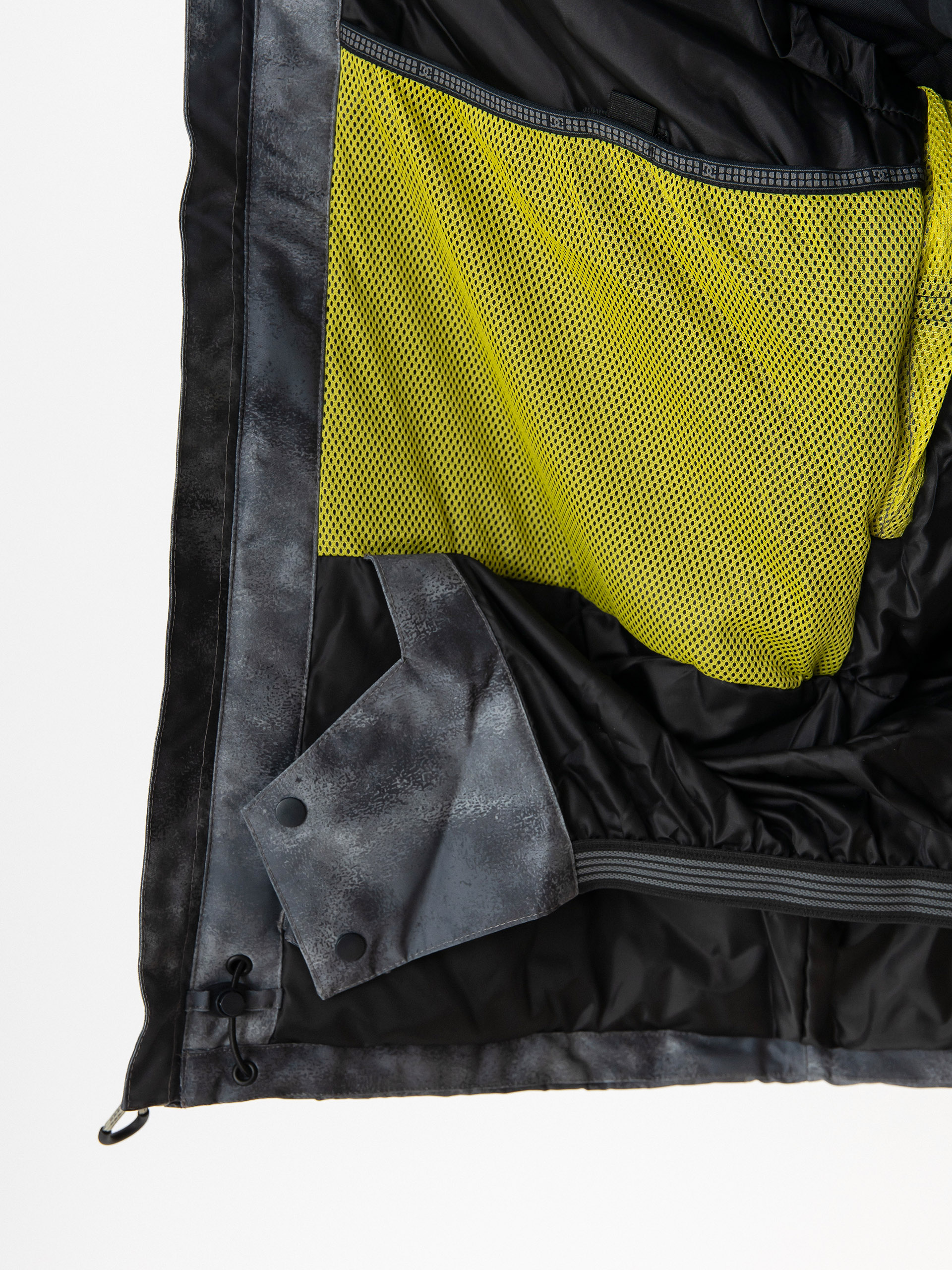 Mens DC Basis Print Snowboard jacket (overspray)