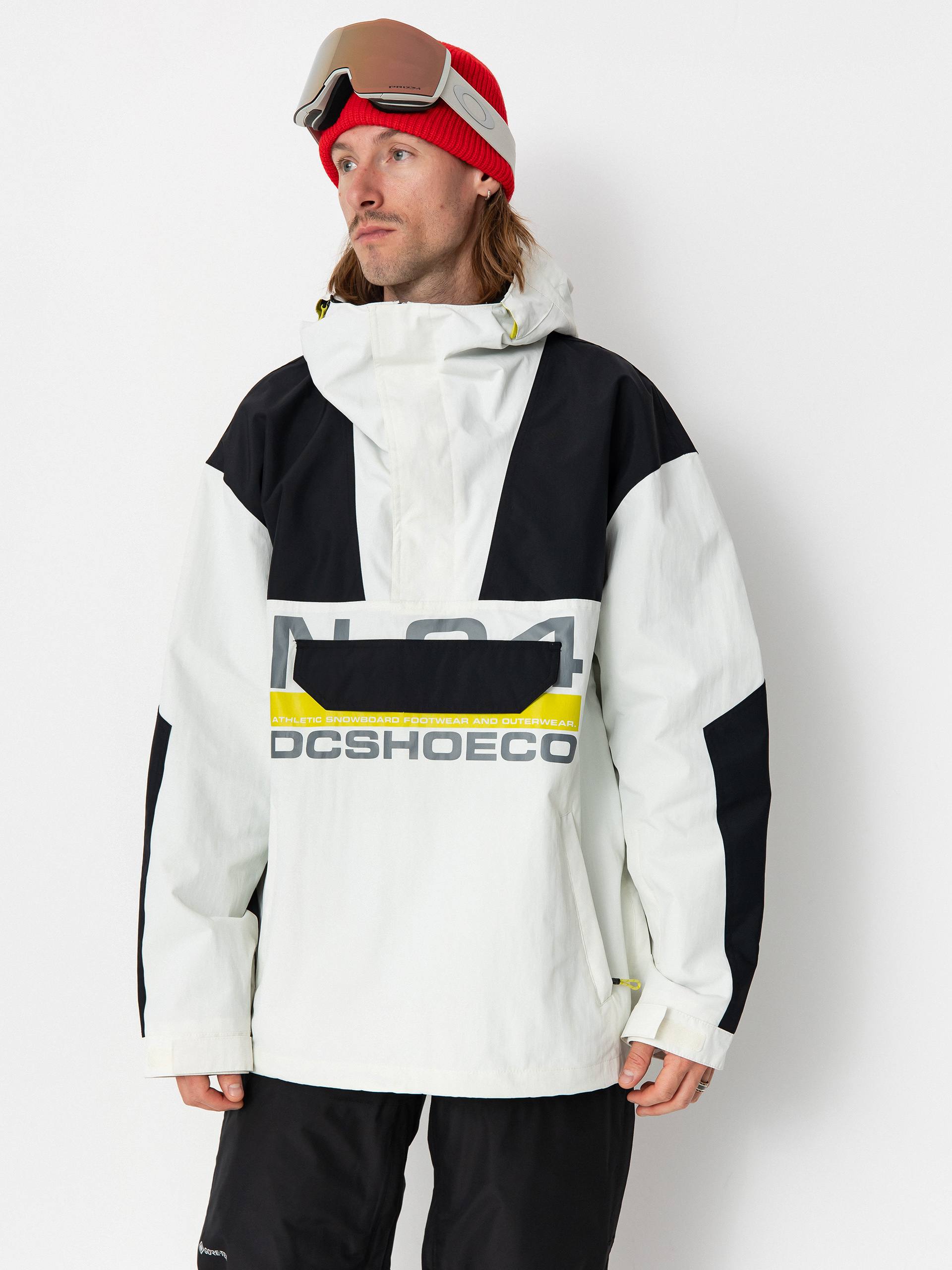 Mens DC Snowboard jacket 43 (blanc de blanc)