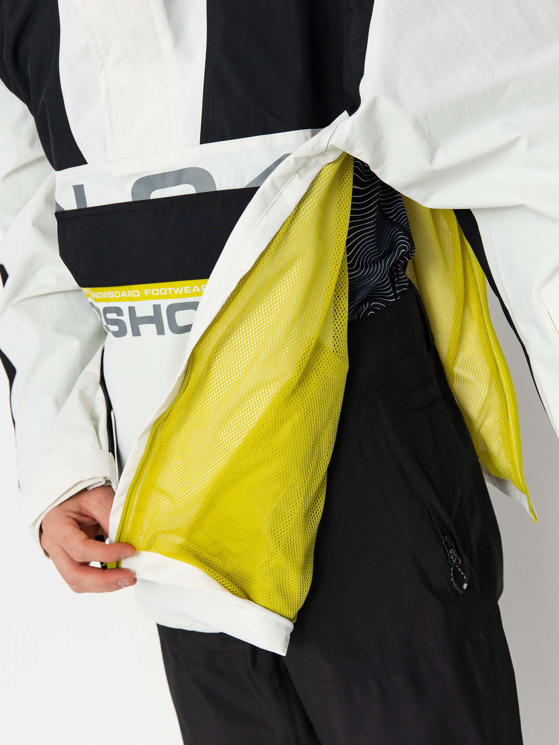 Mens DC Snowboard jacket 43 (blanc de blanc)