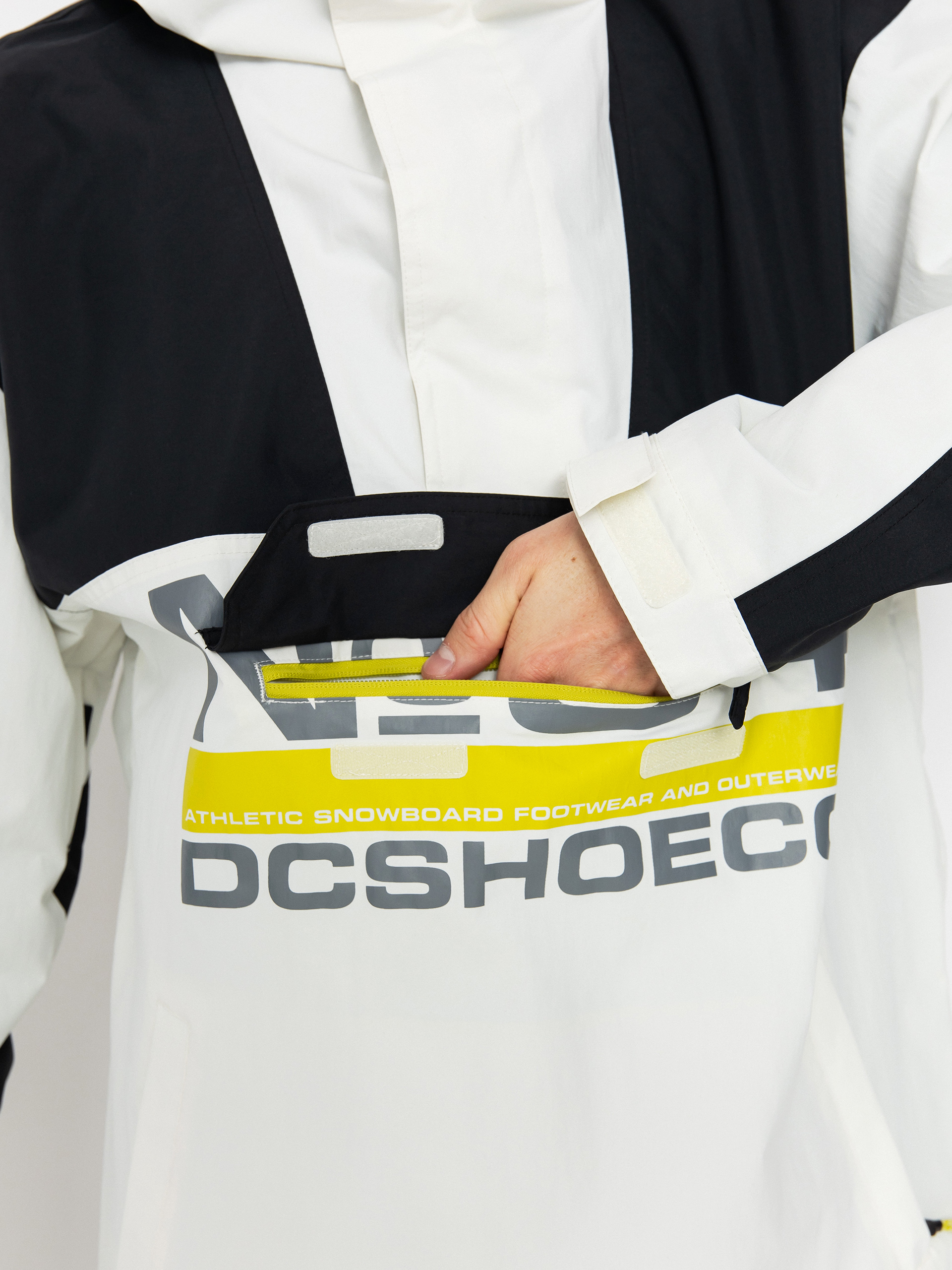 Mens DC Snowboard jacket 43 (blanc de blanc)