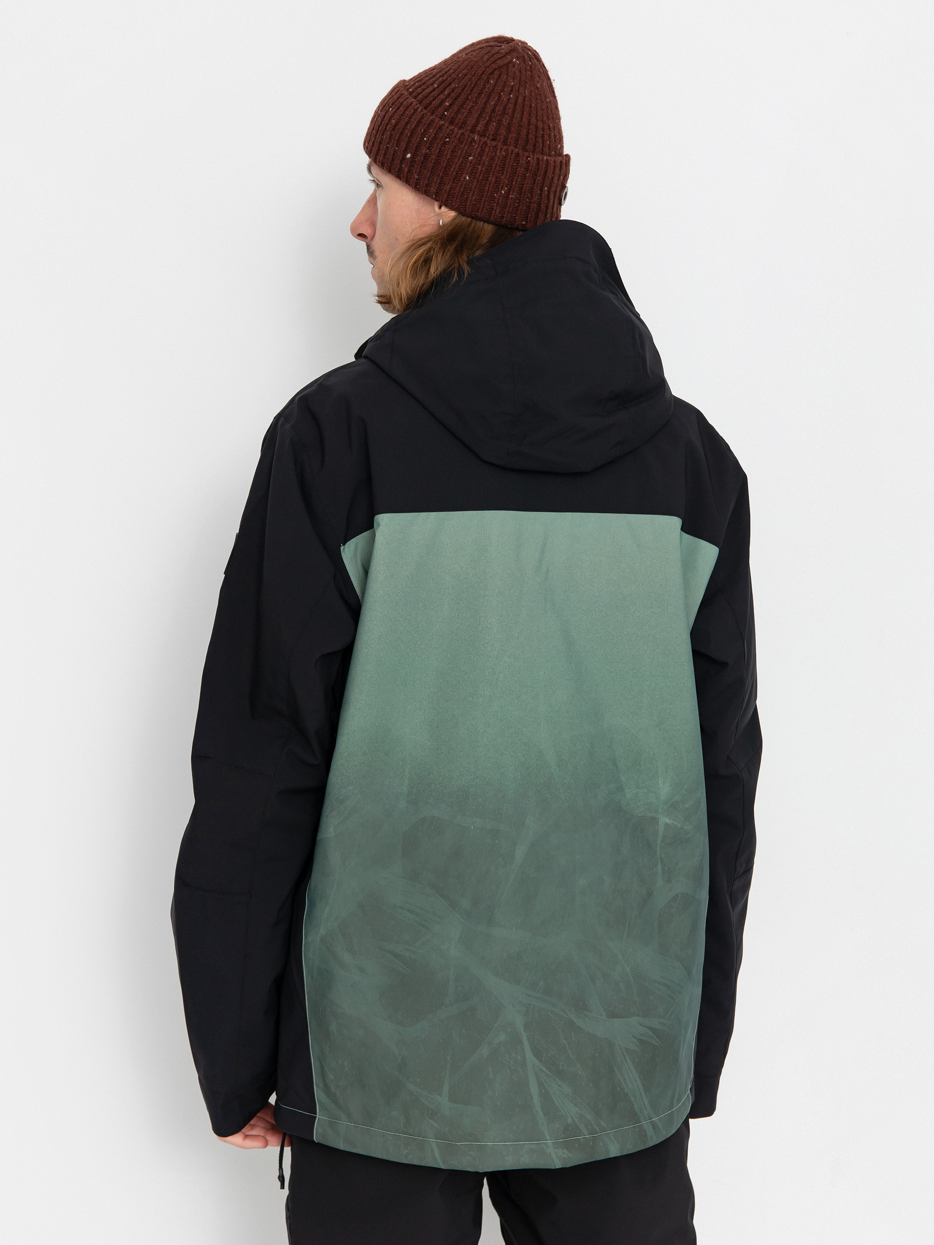 Herren Quiksilver Snowboard Jacke Morton (gradient iced sea sp)