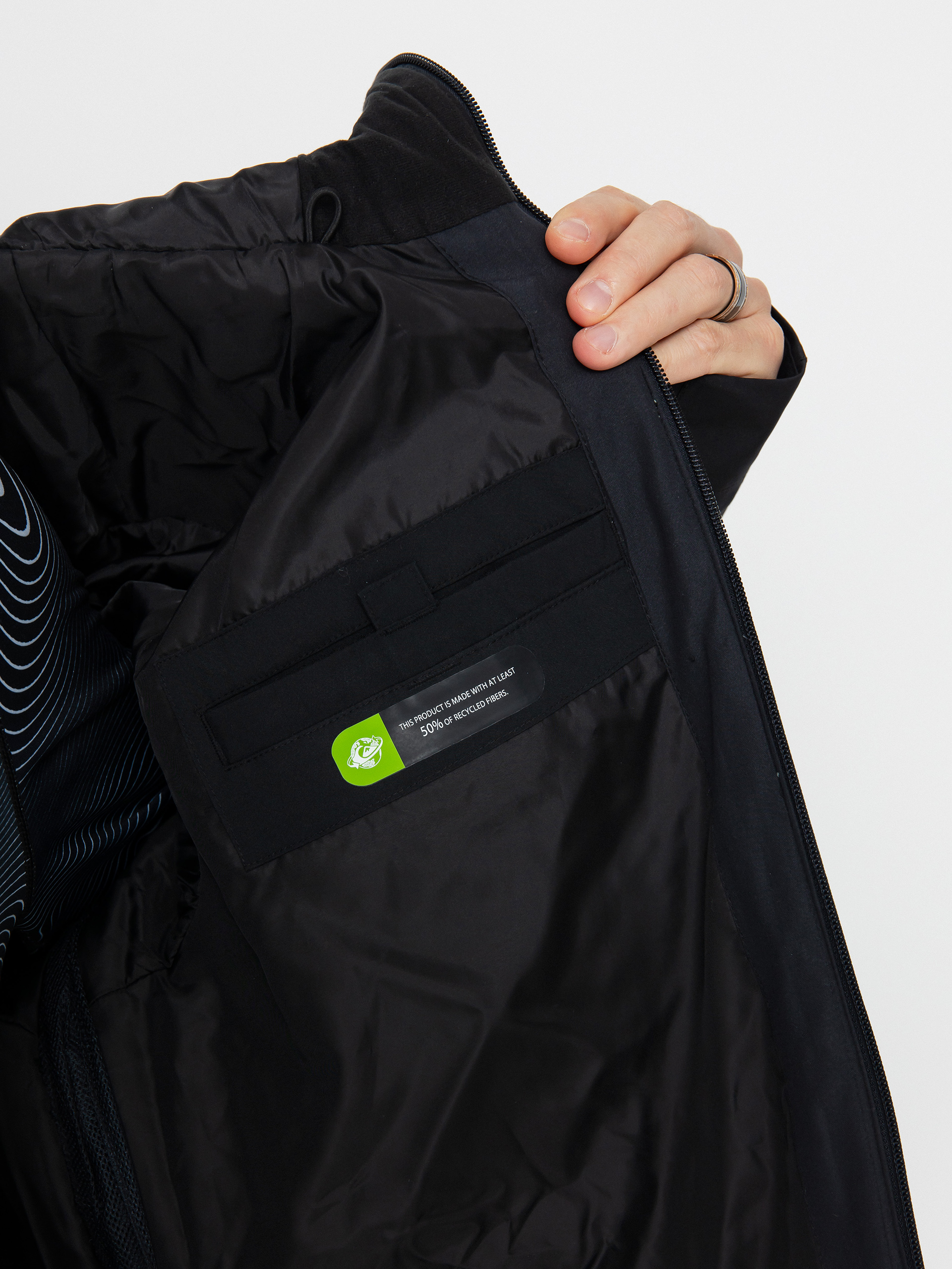 Mens Quiksilver Snowboard jacket Morton (gradient iced sea sp)