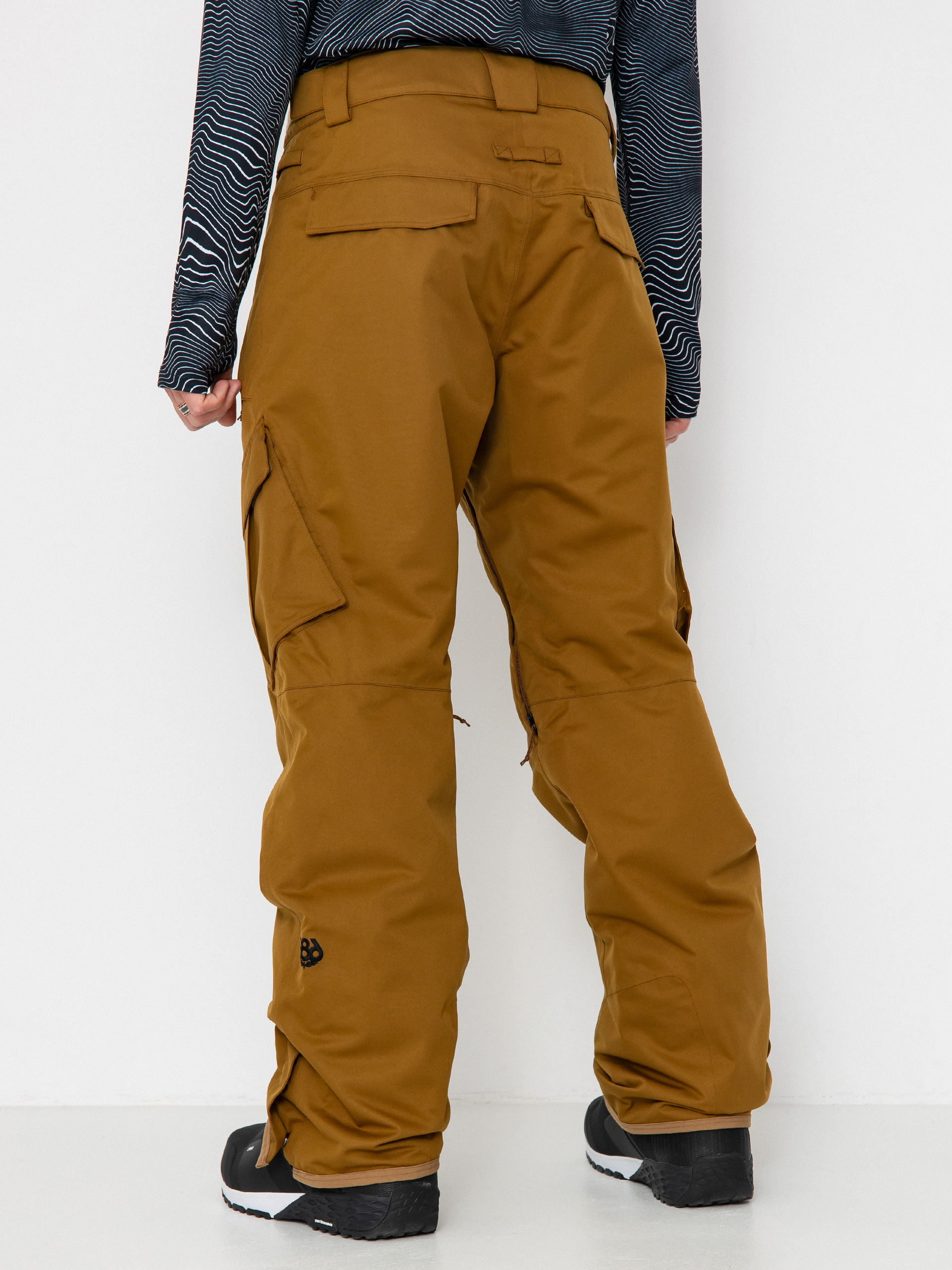 Mens 686 Infinity Insulated Cargo Snowboard pants (breen)