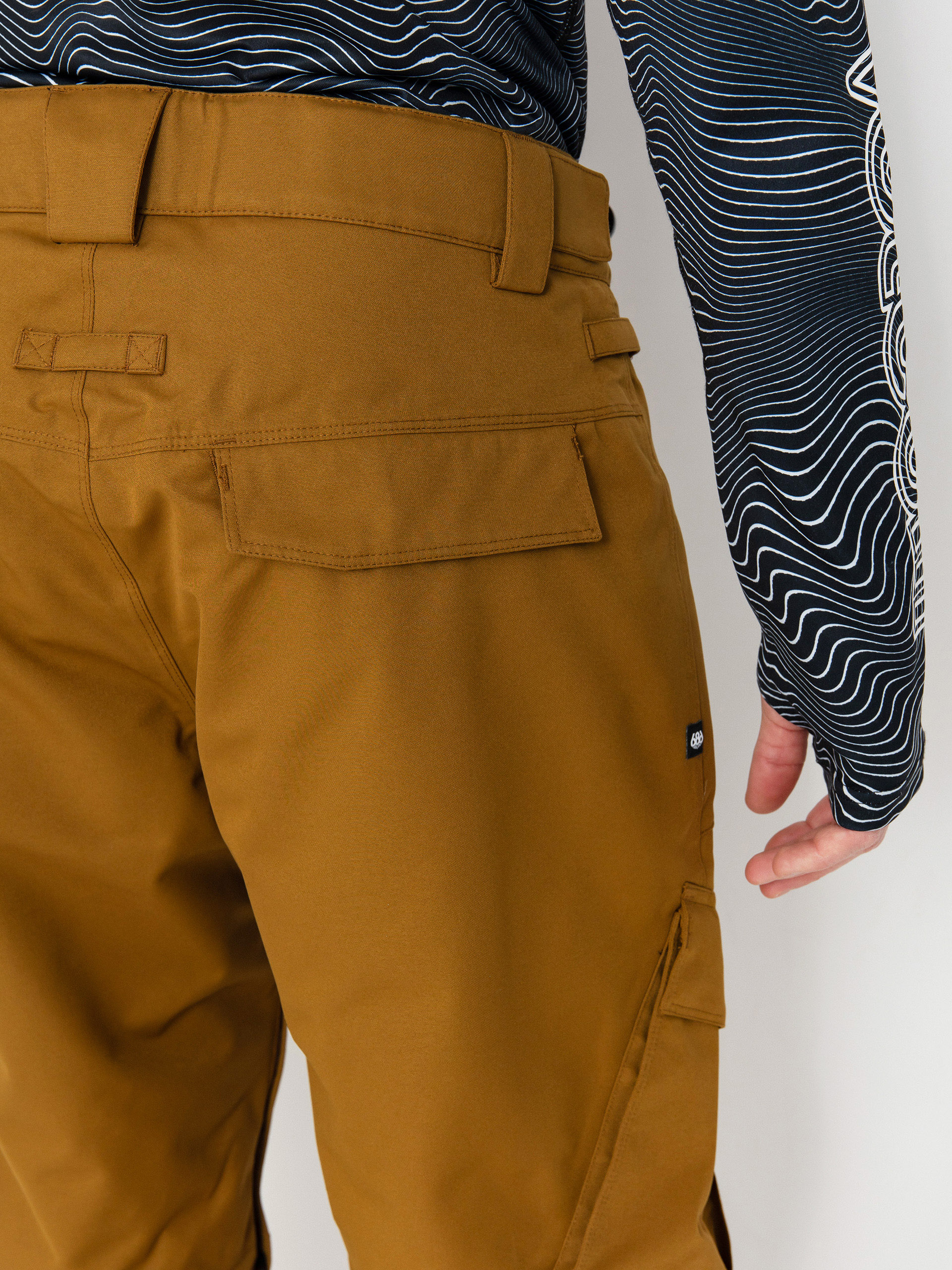 Mens 686 Infinity Insulated Cargo Snowboard pants (breen)