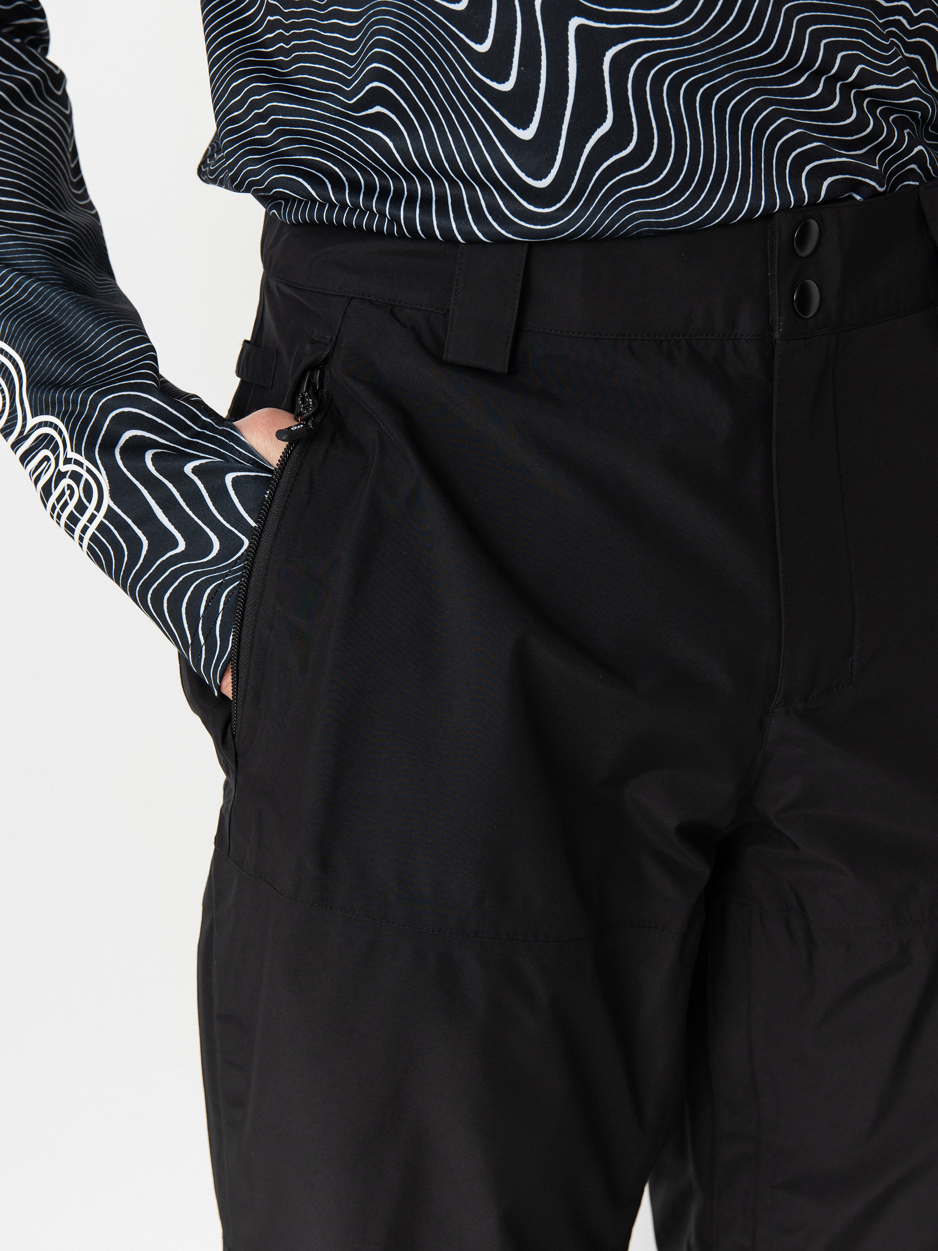 スノーボード GORE-TEX POLER boarding pants size L 686 Gore Tex Core Insulated Snowboard pants - black (black)